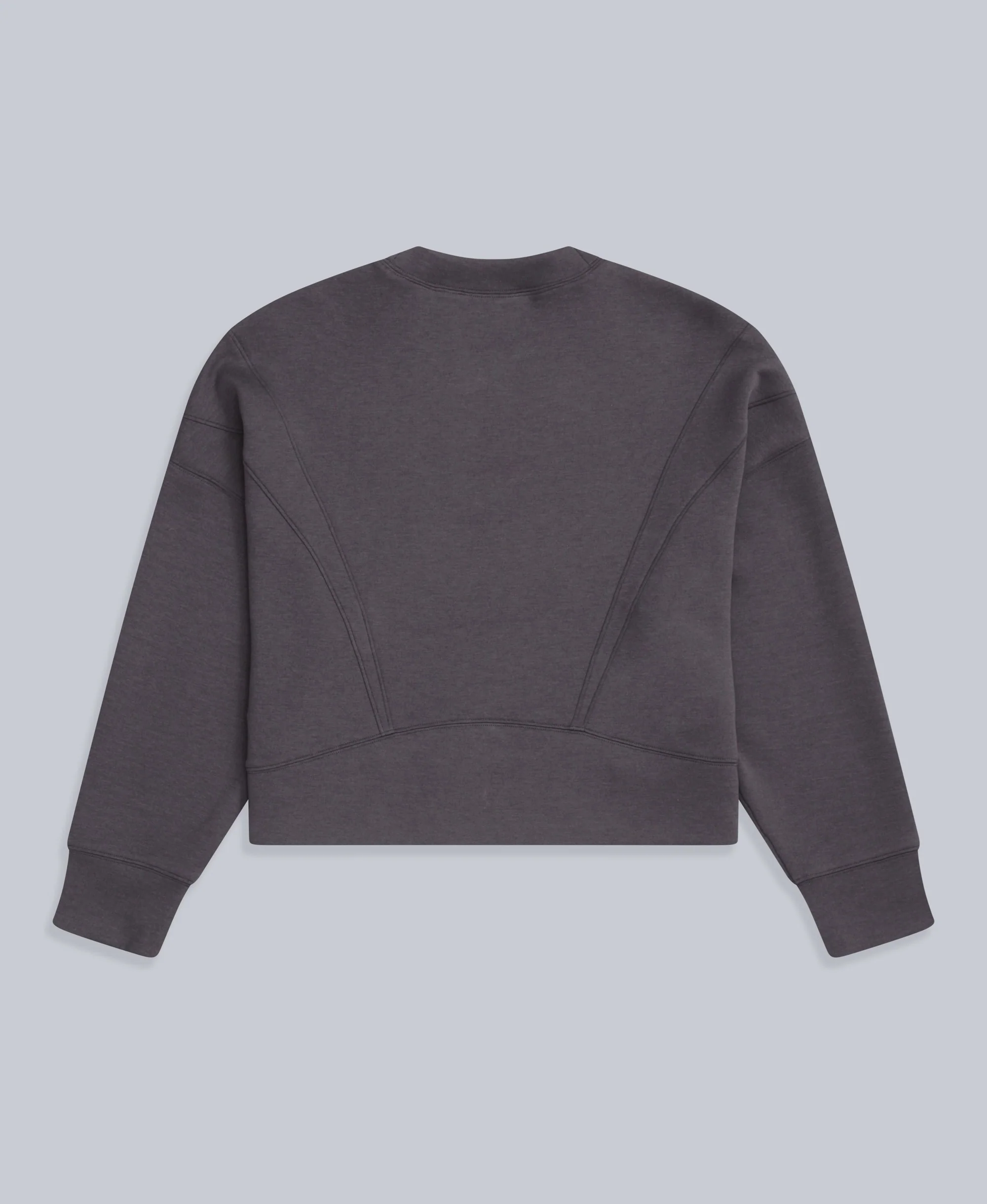 Active Womens Crop Sweatshirt - Taupe - Image 13