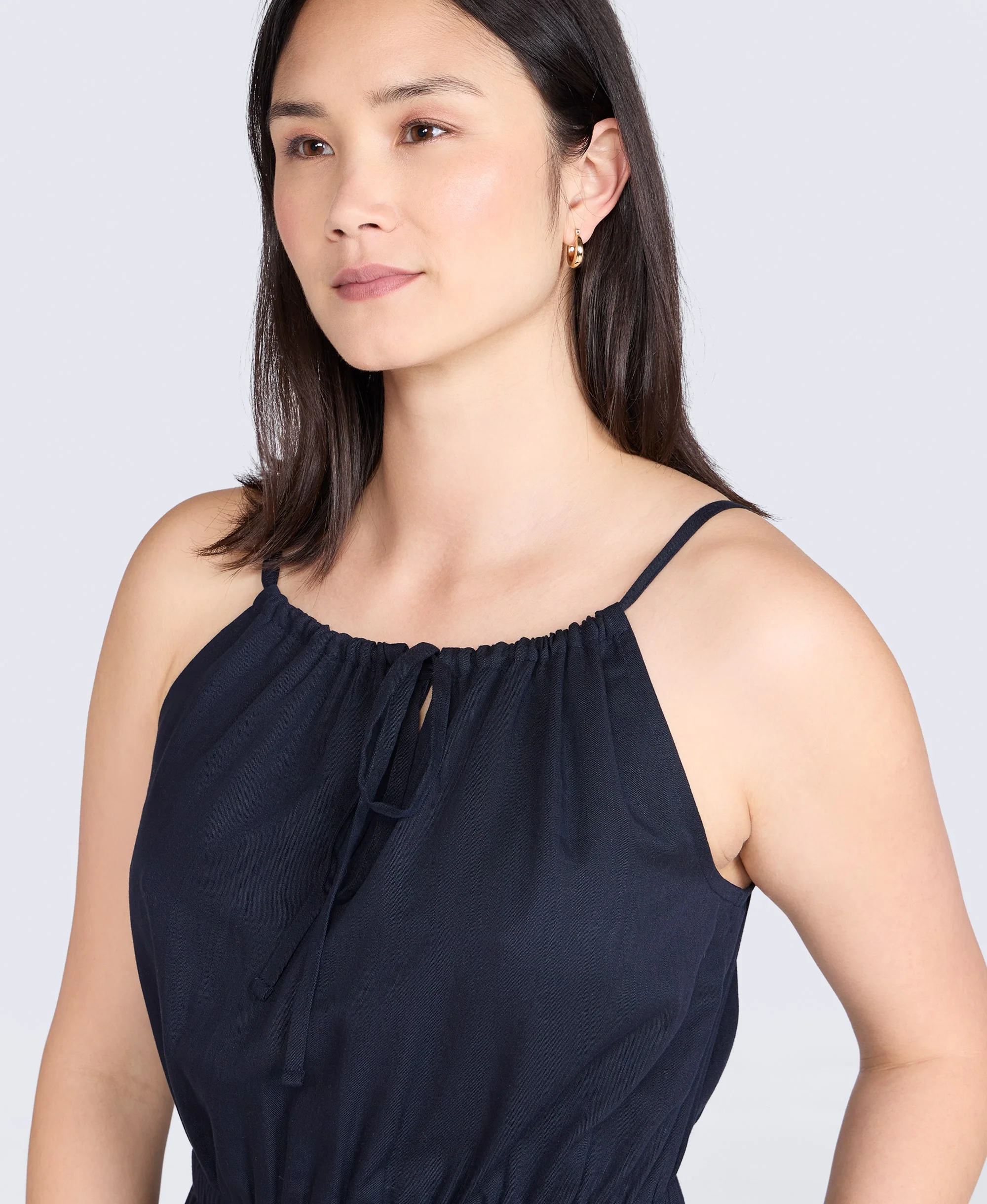 Ada Womens Playsuit - Dark Blue - Image 3
