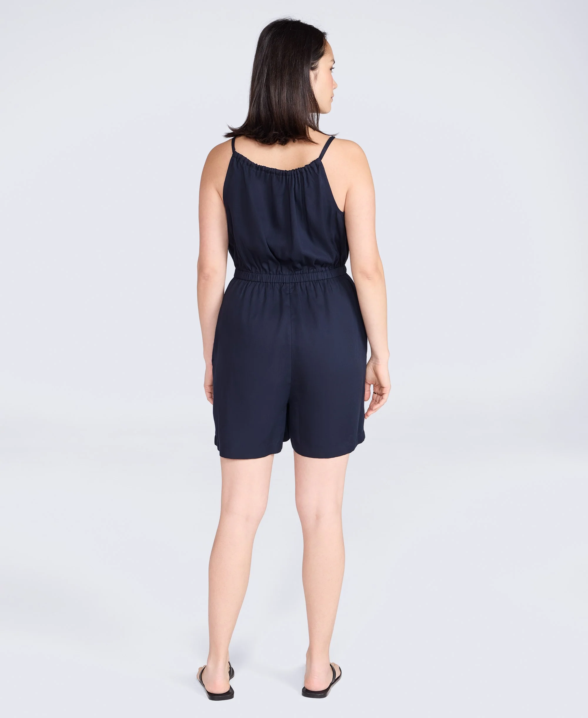 Ada Womens Playsuit - Dark Blue - Image 5