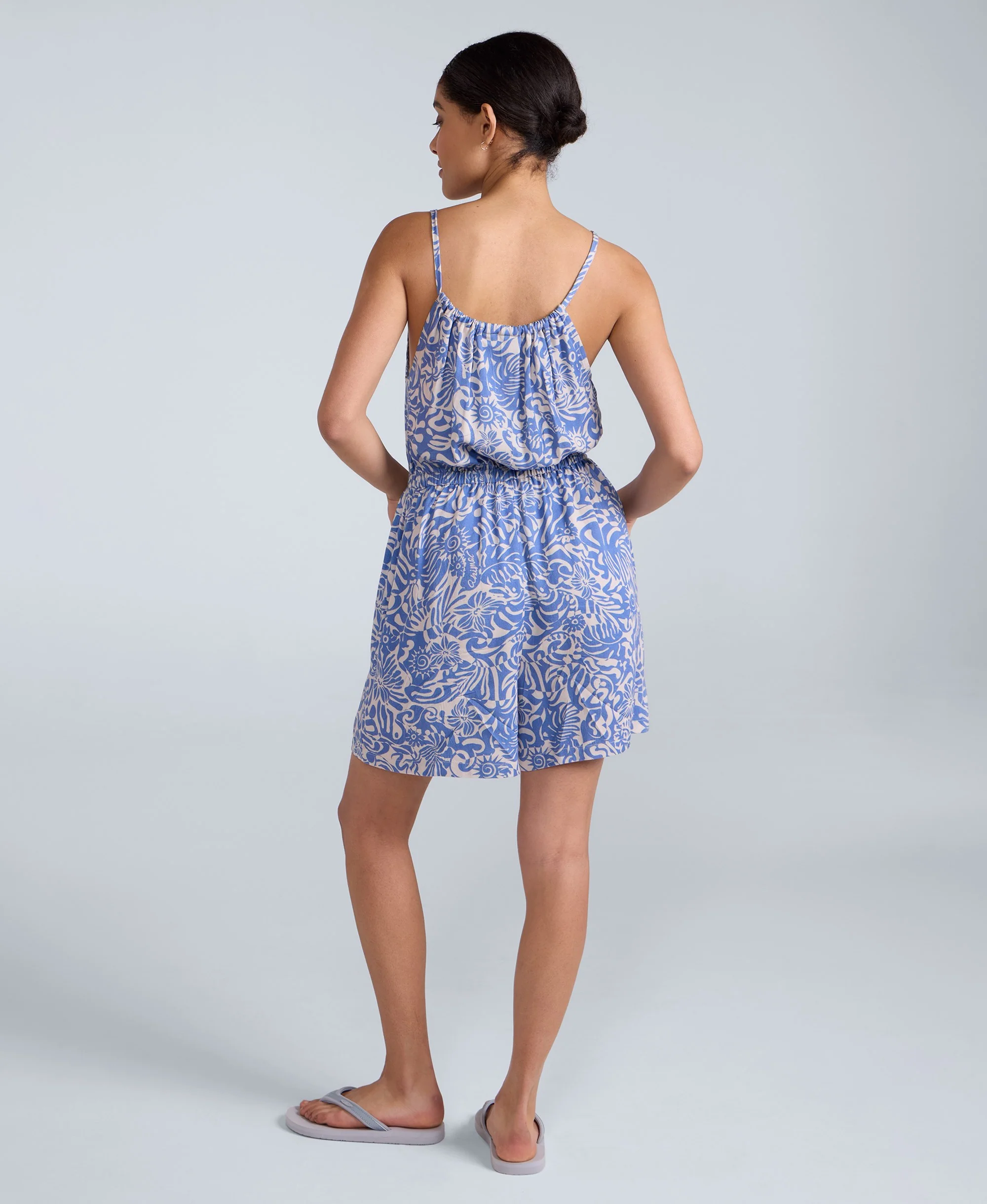 Ada Womens Playsuit - Light Blue - Image 5