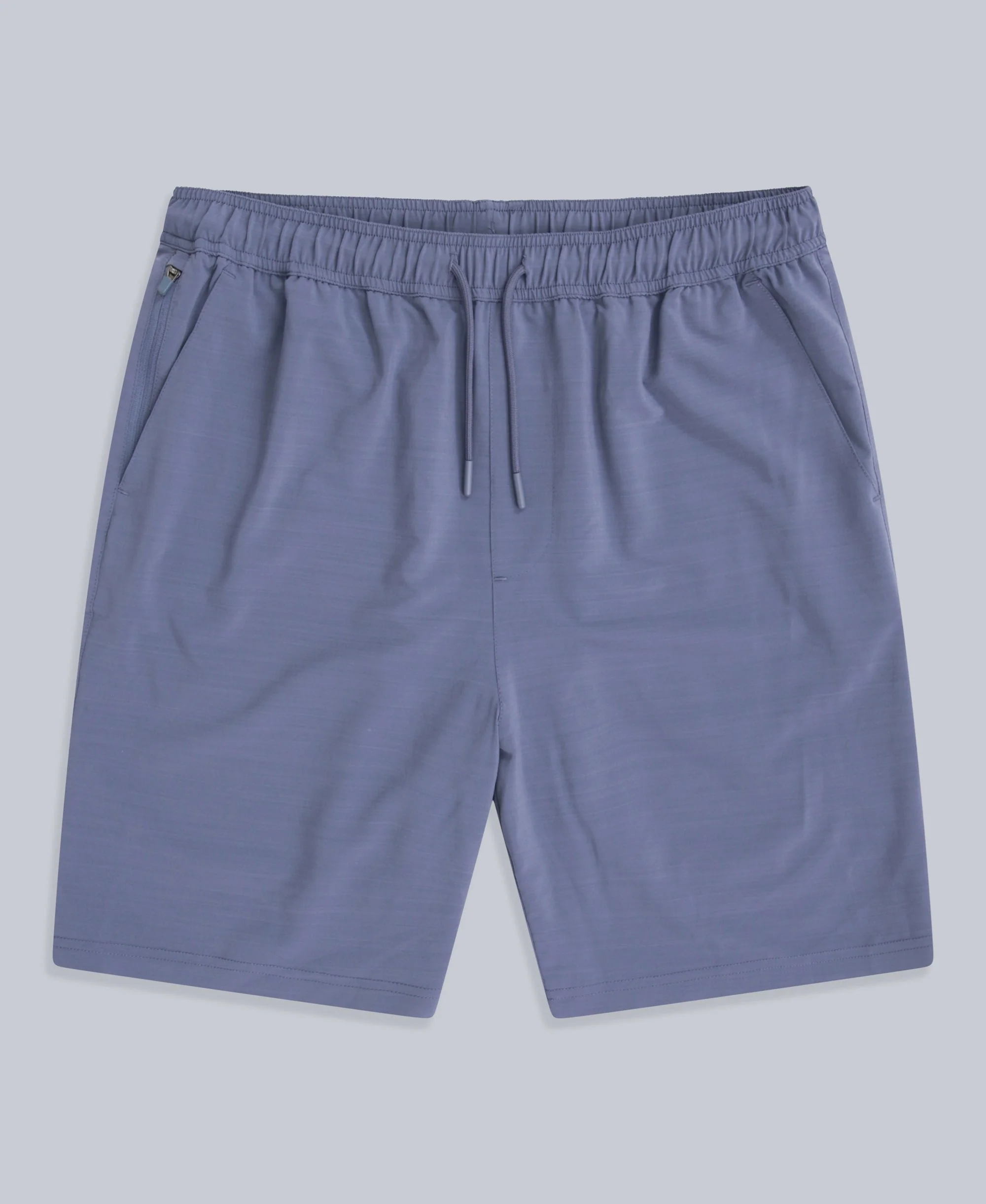Albie Mens Stretch Active Shorts - Blue - Image 5