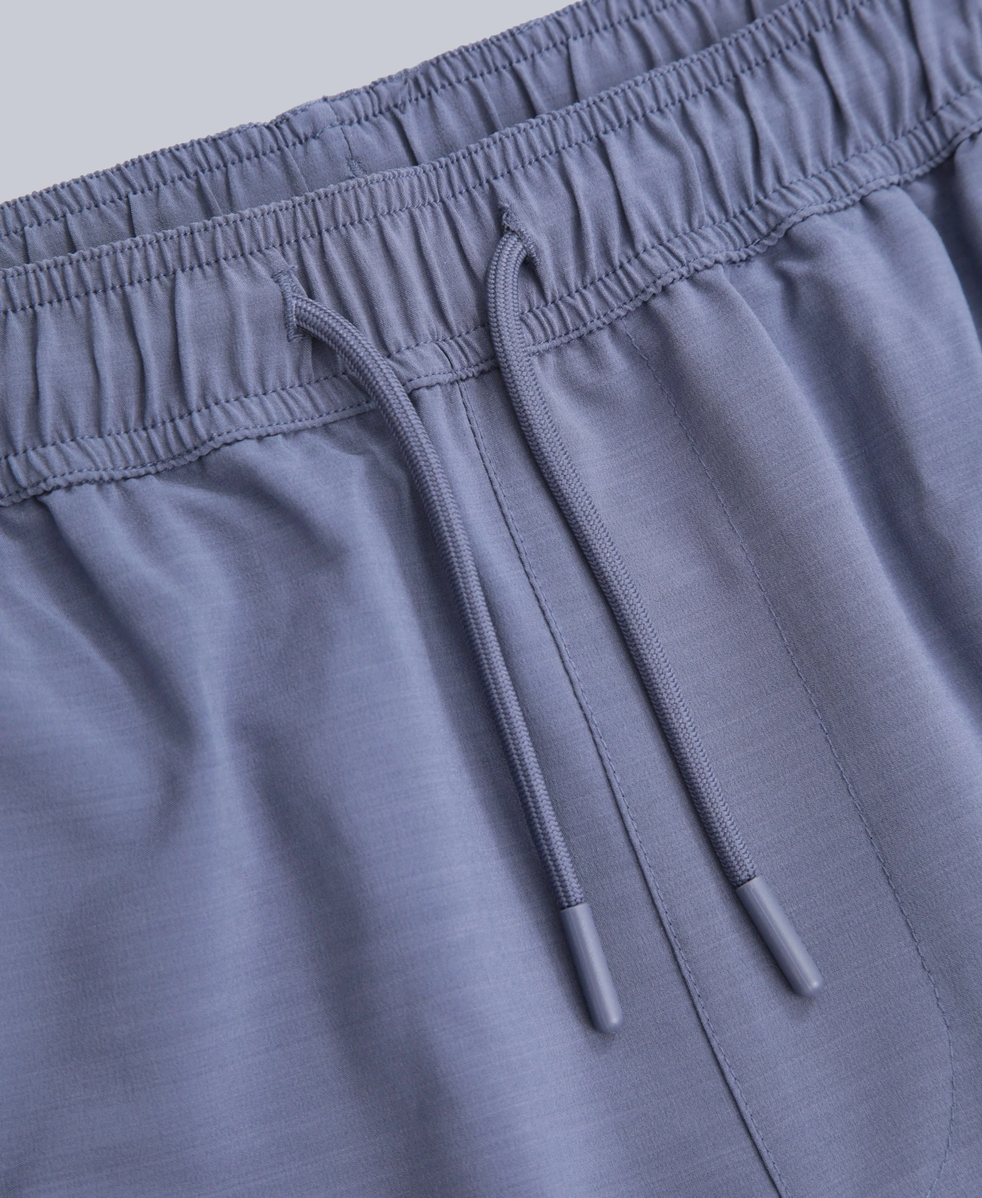 Albie Mens Stretch Active Shorts - Blue - Image 7