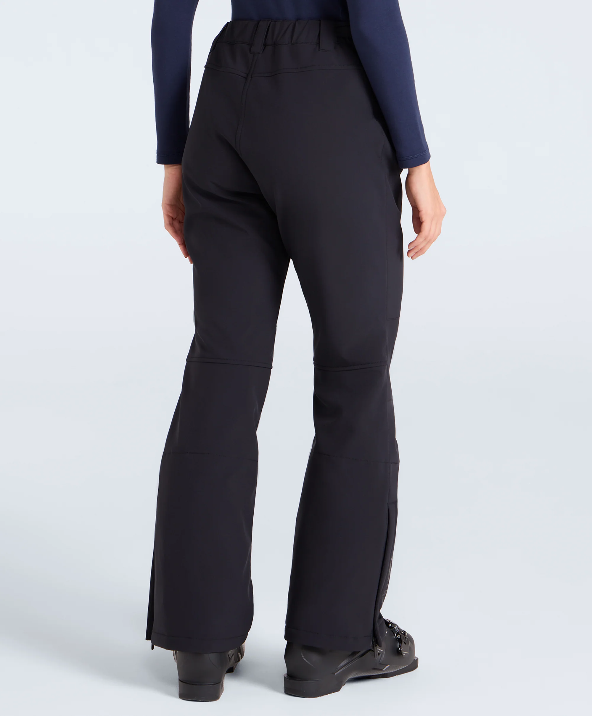 Alpine Flare Women’s Snow Pants - Jet Black - Image 3