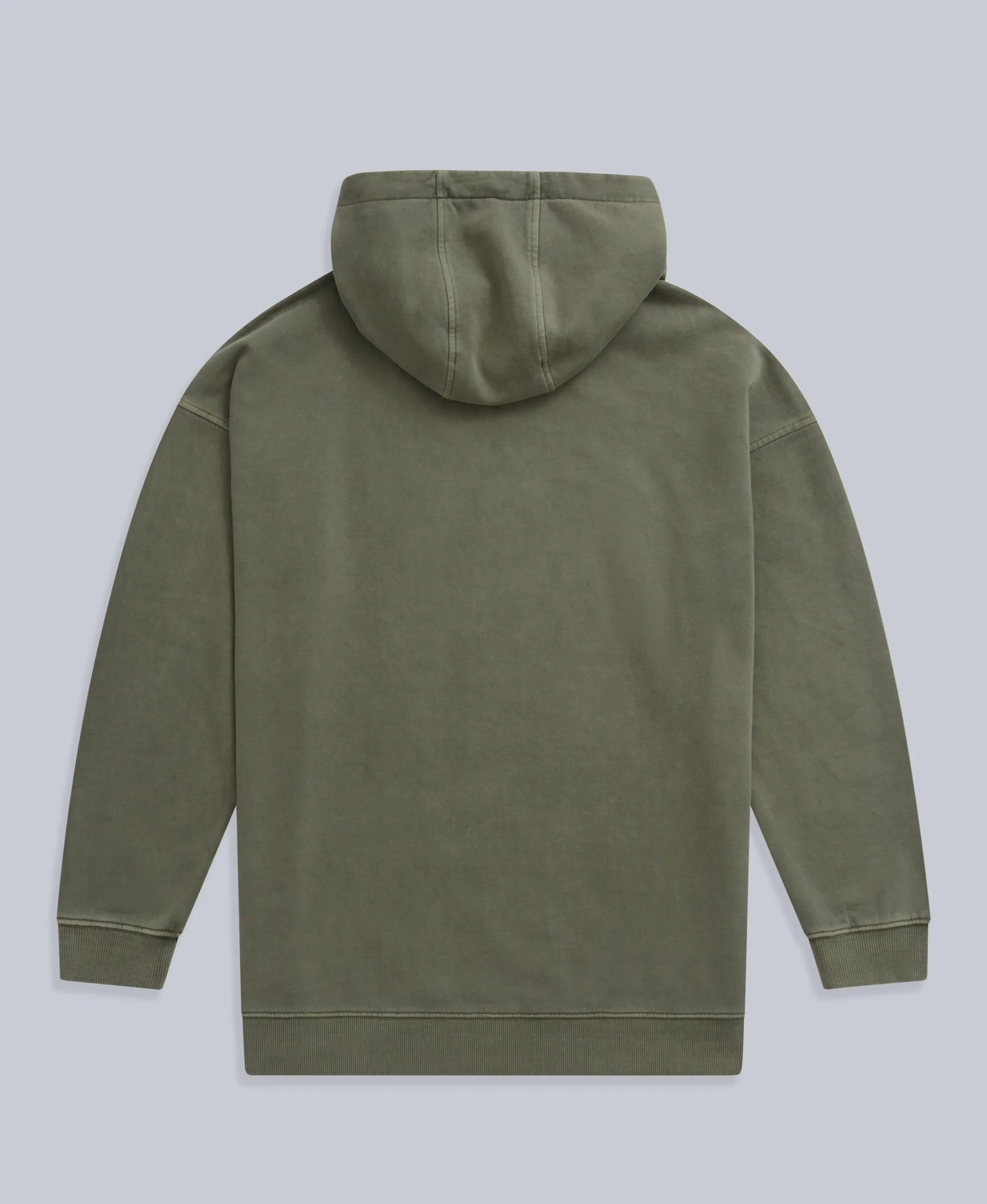 Amber Womens Relaxed Hoodie - Khaki - Image 6