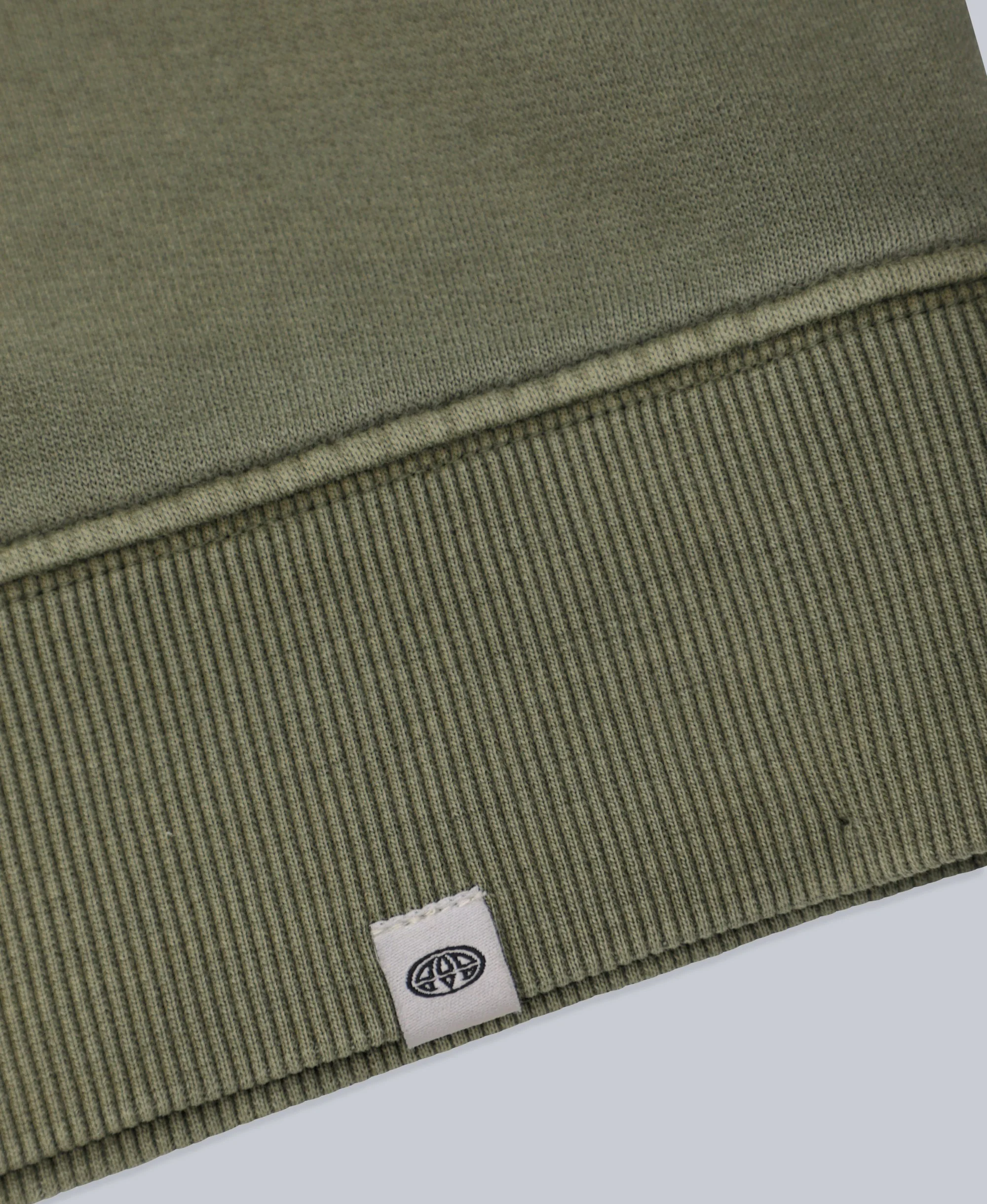 Amber Womens Relaxed Hoodie - Khaki - Image 8