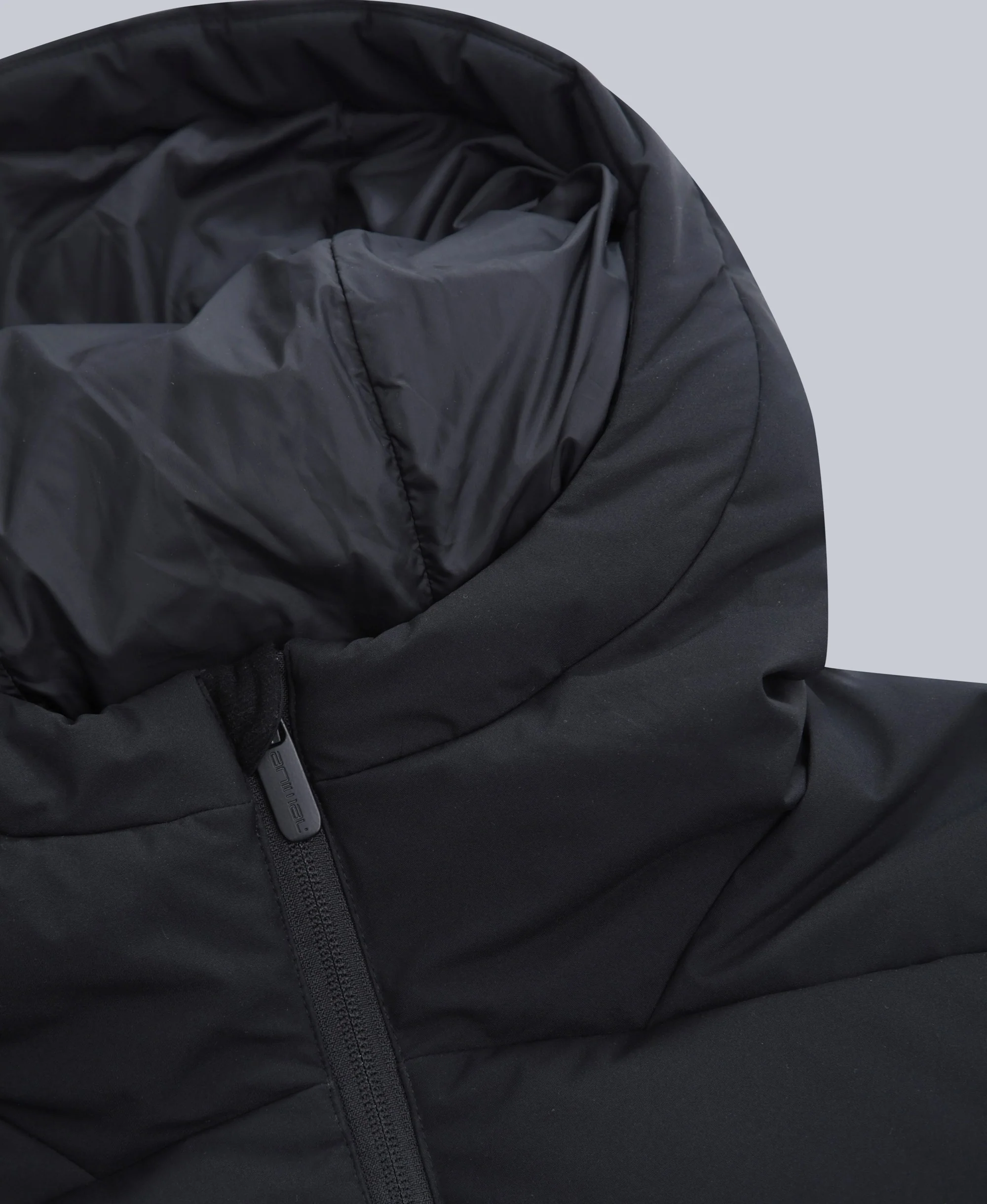 Mens Tech Down Heat Sealed Coat - Black - Image 7