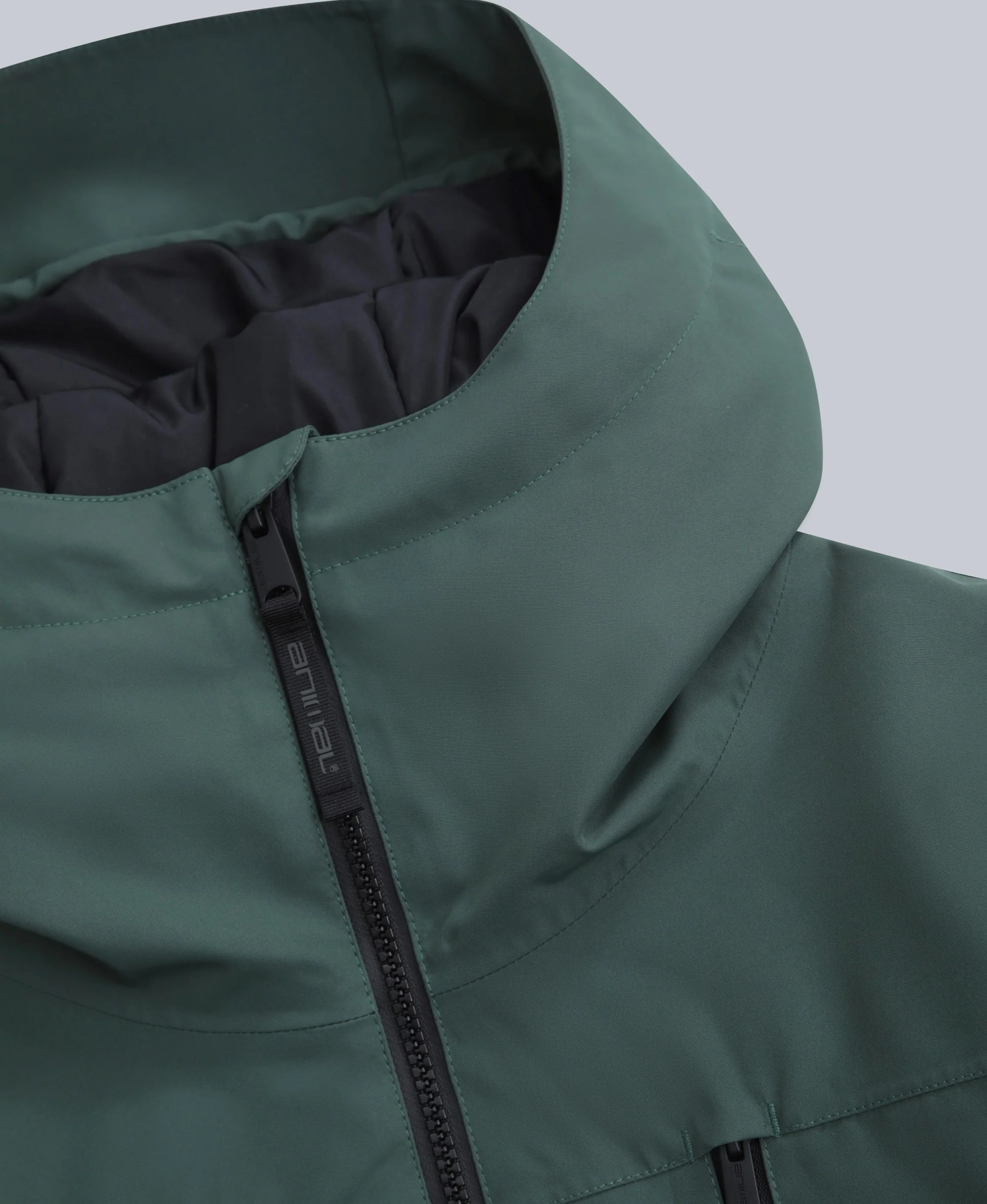 Zephyr Mens Waterproof Snow Jacket - Green - Image 7