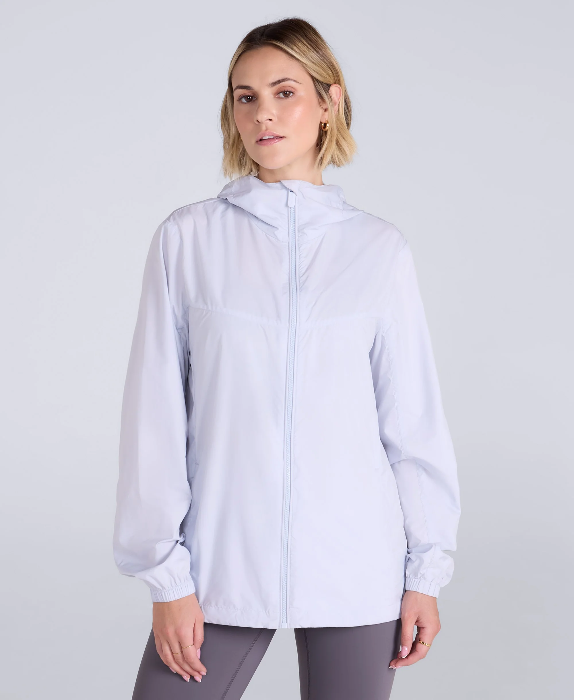Sunrise Womens Light Packable Travel Jacket - Lilac