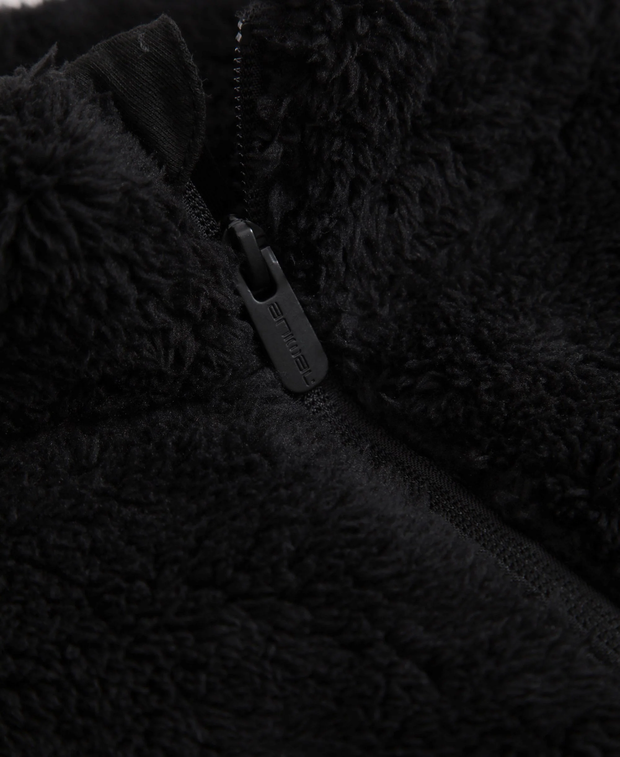 Teddy Kids Half-Zip Fleece - Black - Image 3