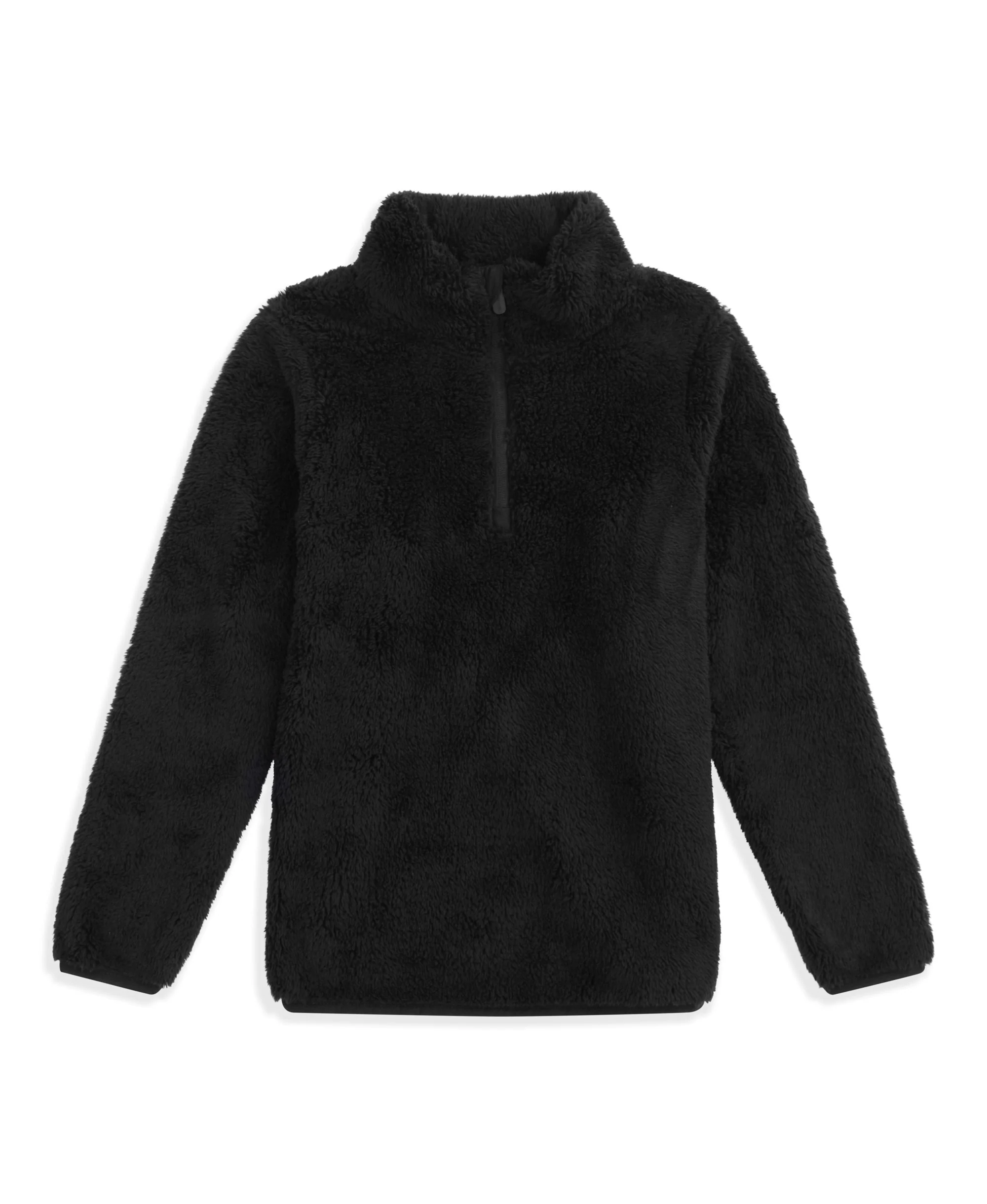 Teddy Kids Half-Zip Fleece - Black - Image 5