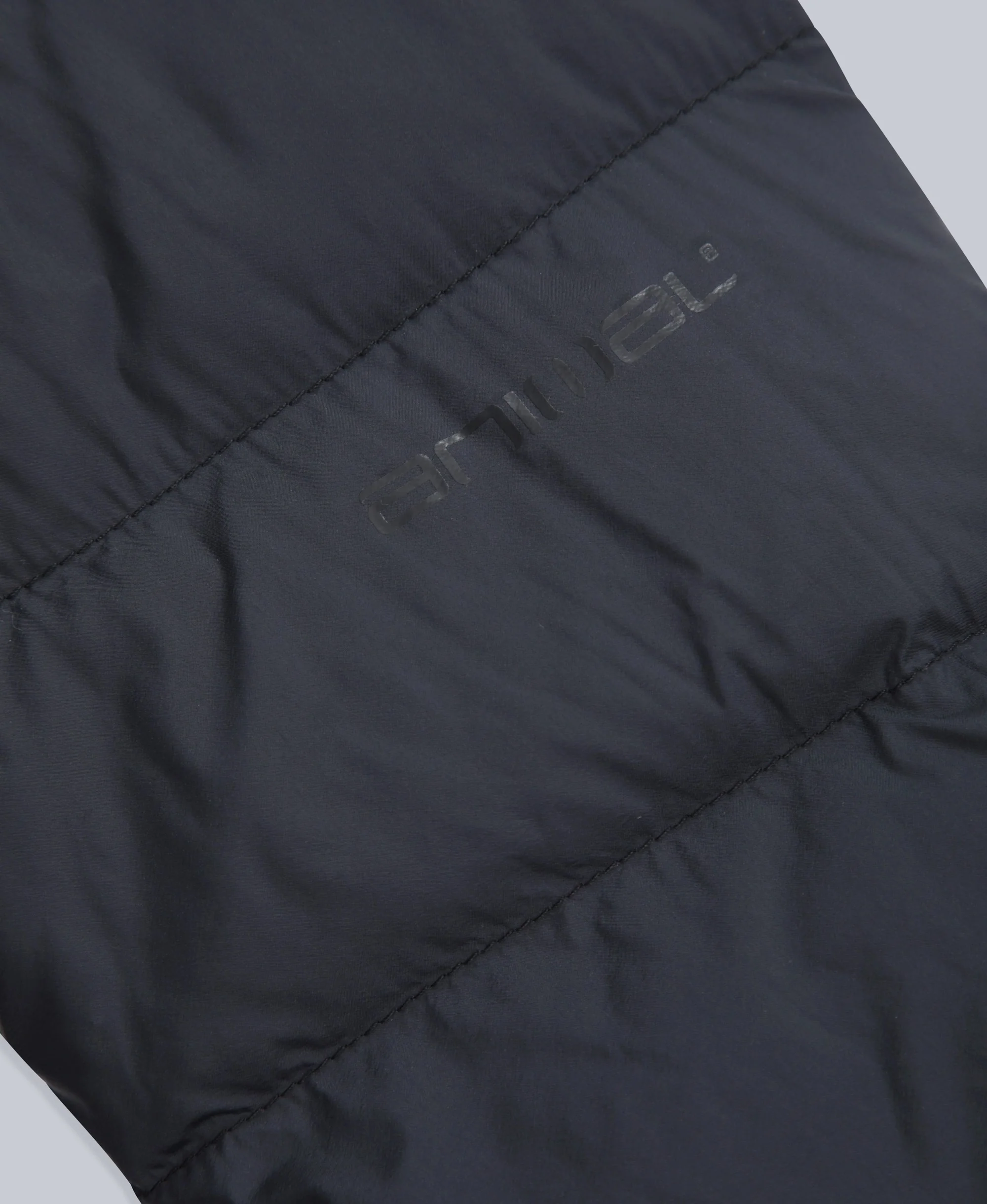 Womens Lightweight Down Packable Jacket - Black - Image 9