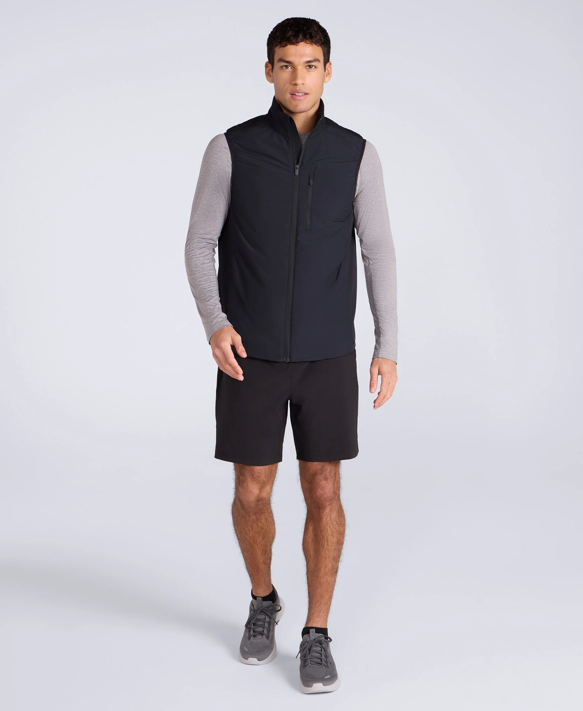 Archie Mens Active Gilet - Black - Image 2