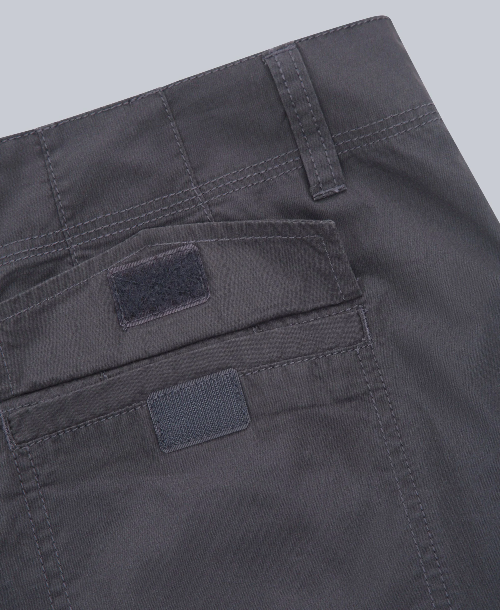 Atlantis Mens Cargo Shorts - Charcoal - Image 8