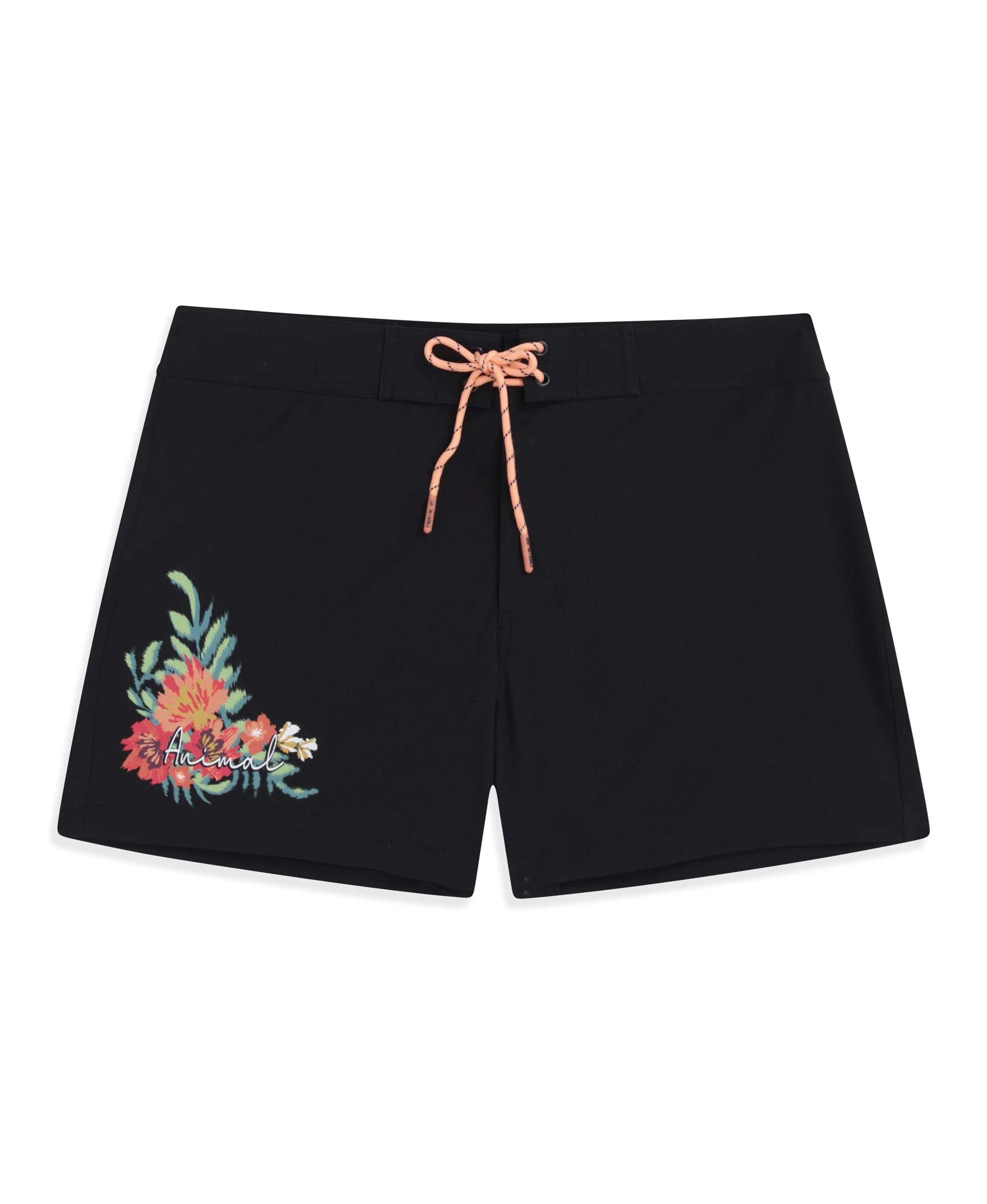 Aurora Womens Mini Boardshorts - Rust - Image 5