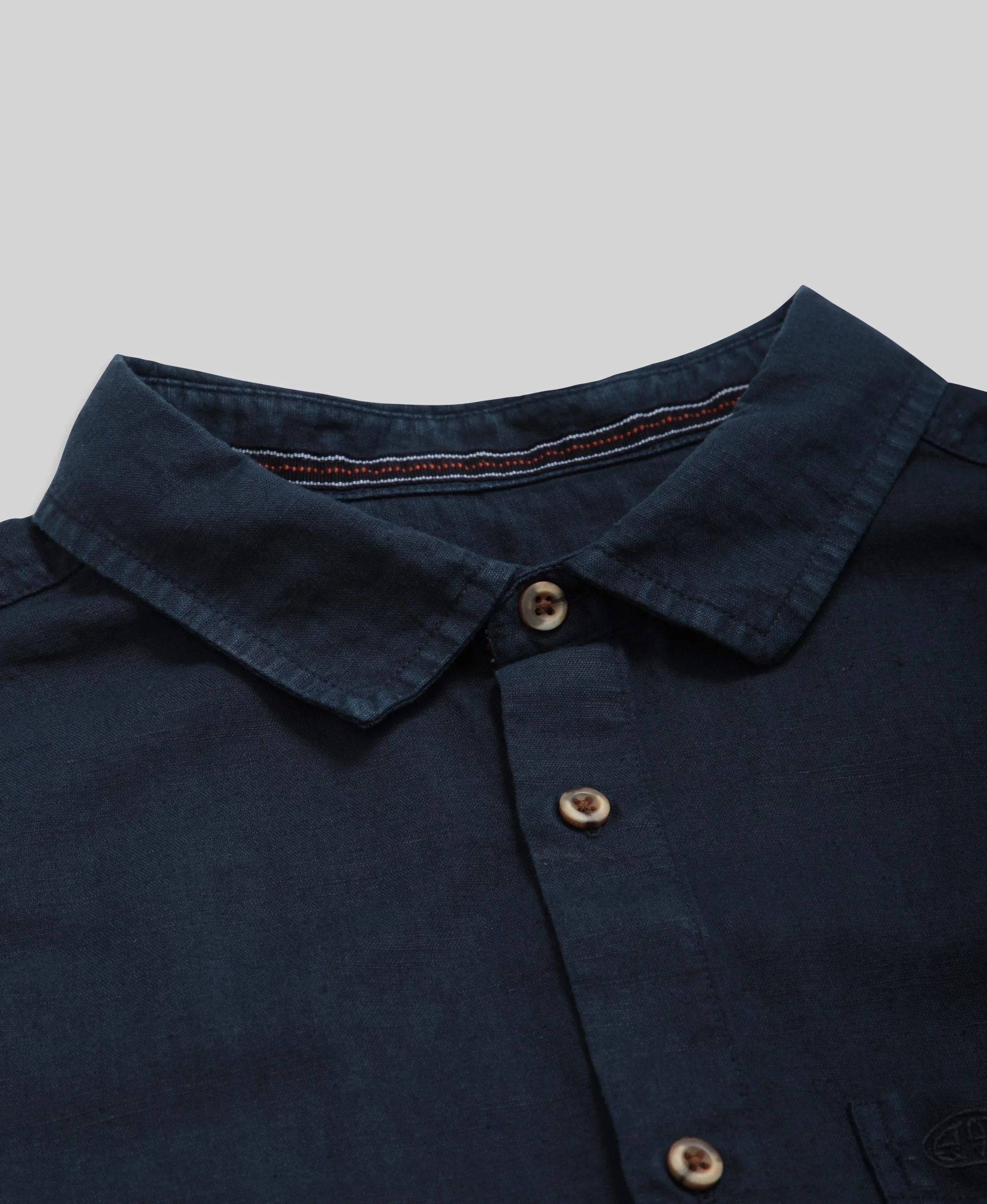 Bayside Mens Shirt - Navy - Image 7