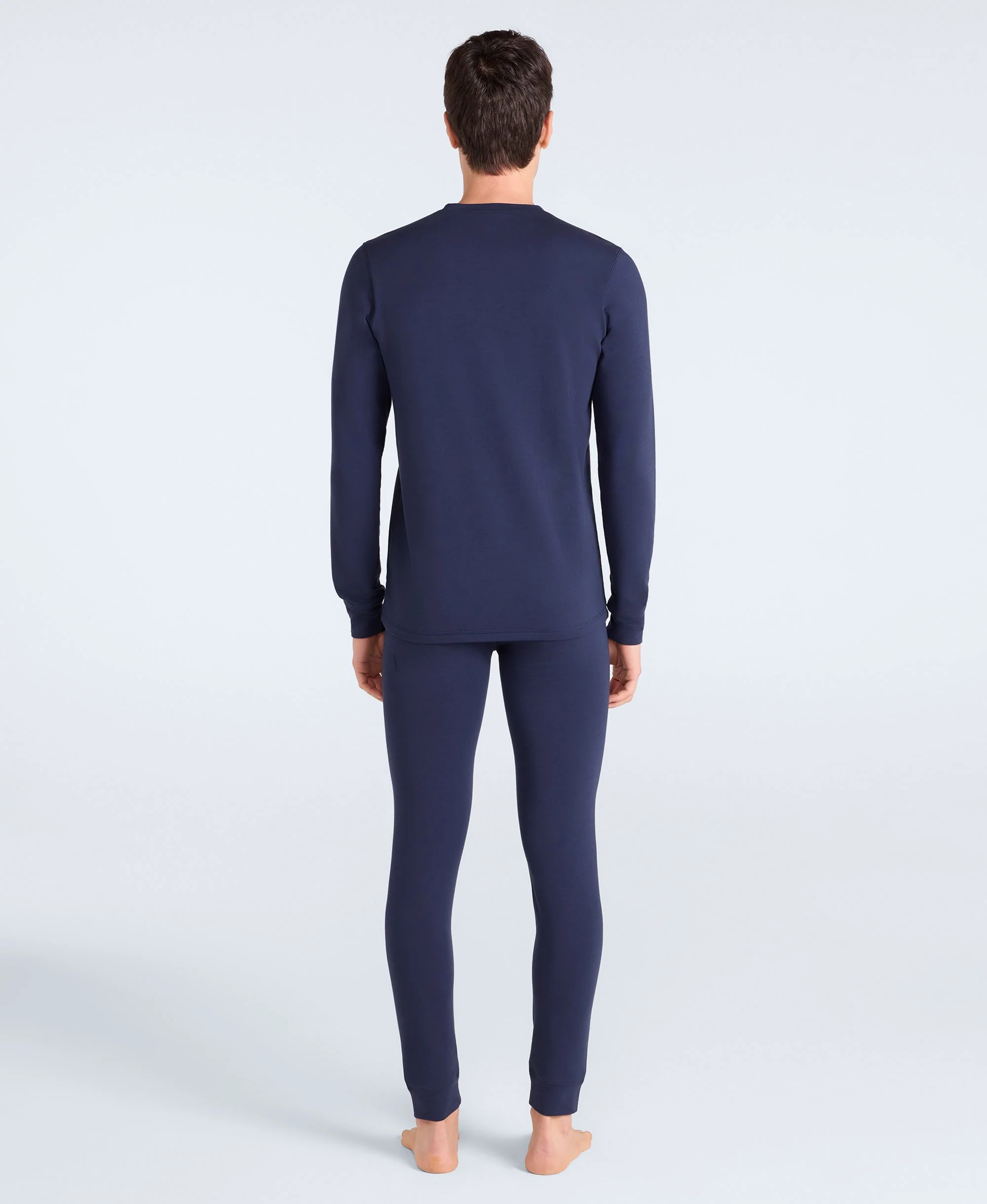 Blaze Mens Base Layer Top - Dark Blue - Image 4