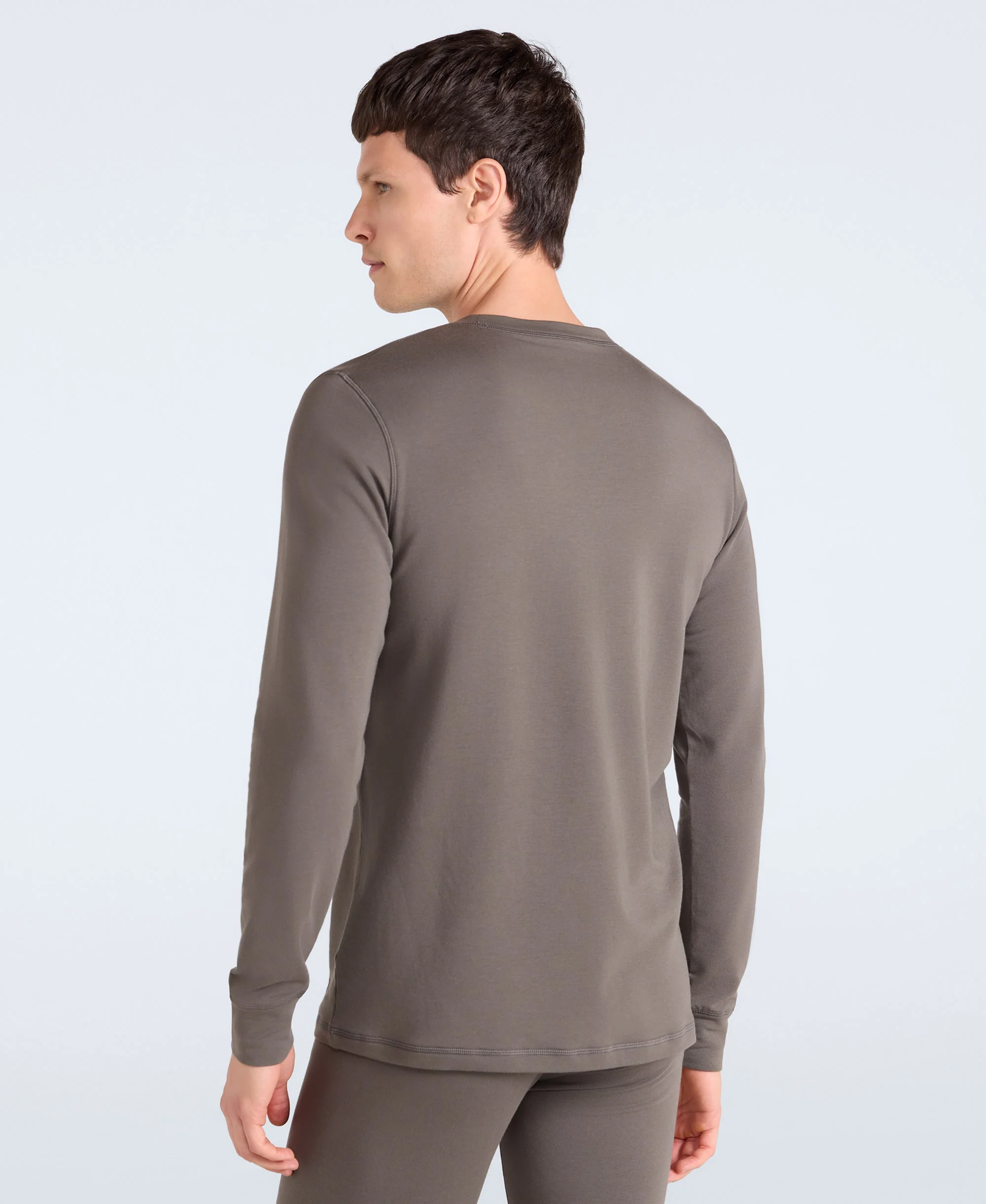 Blaze Mens Base Layer Top - Dark Khaki - Image 3