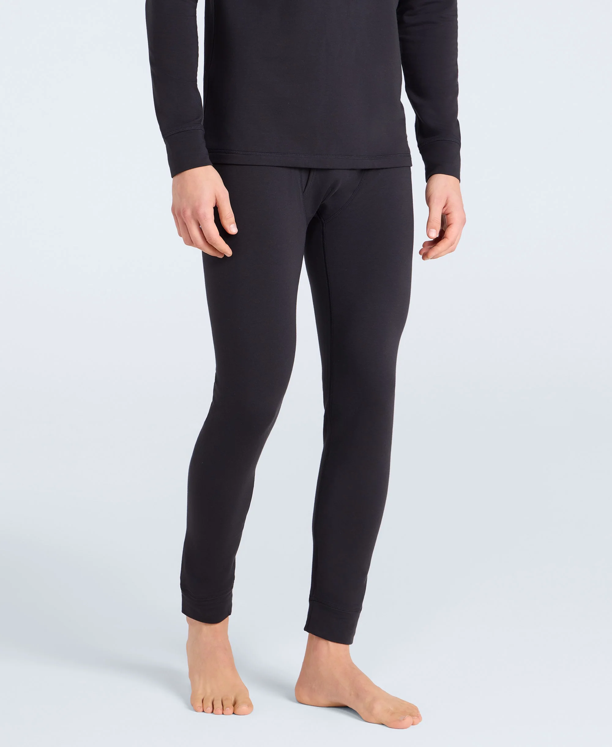 Blaze Mens Base Layer Leggings - Black - Image 4