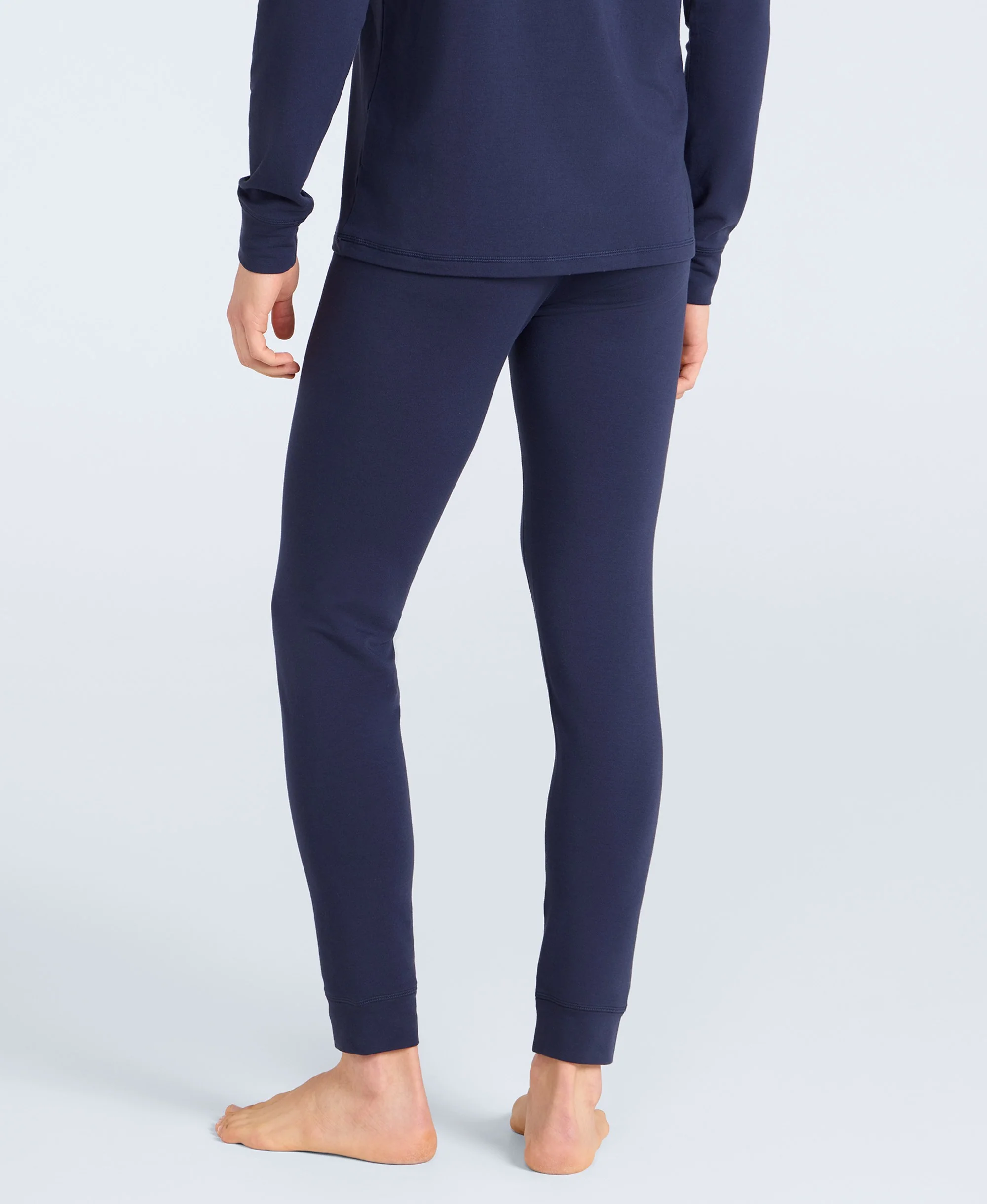 Blaze Mens Base Layer Leggings - Dark Blue - Image 3