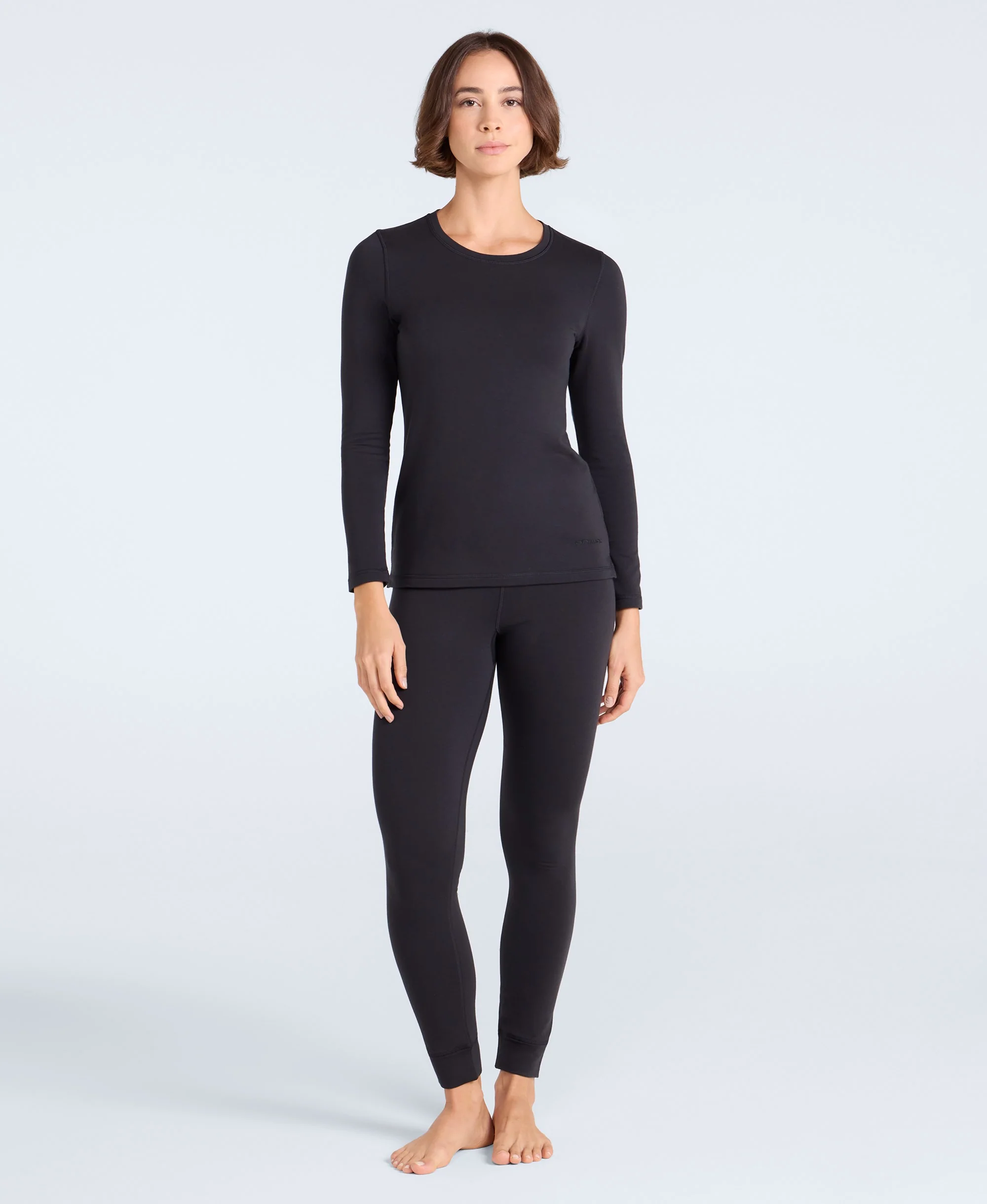 Blaze Womens Base Layer Pants - Jet Black - Image 2