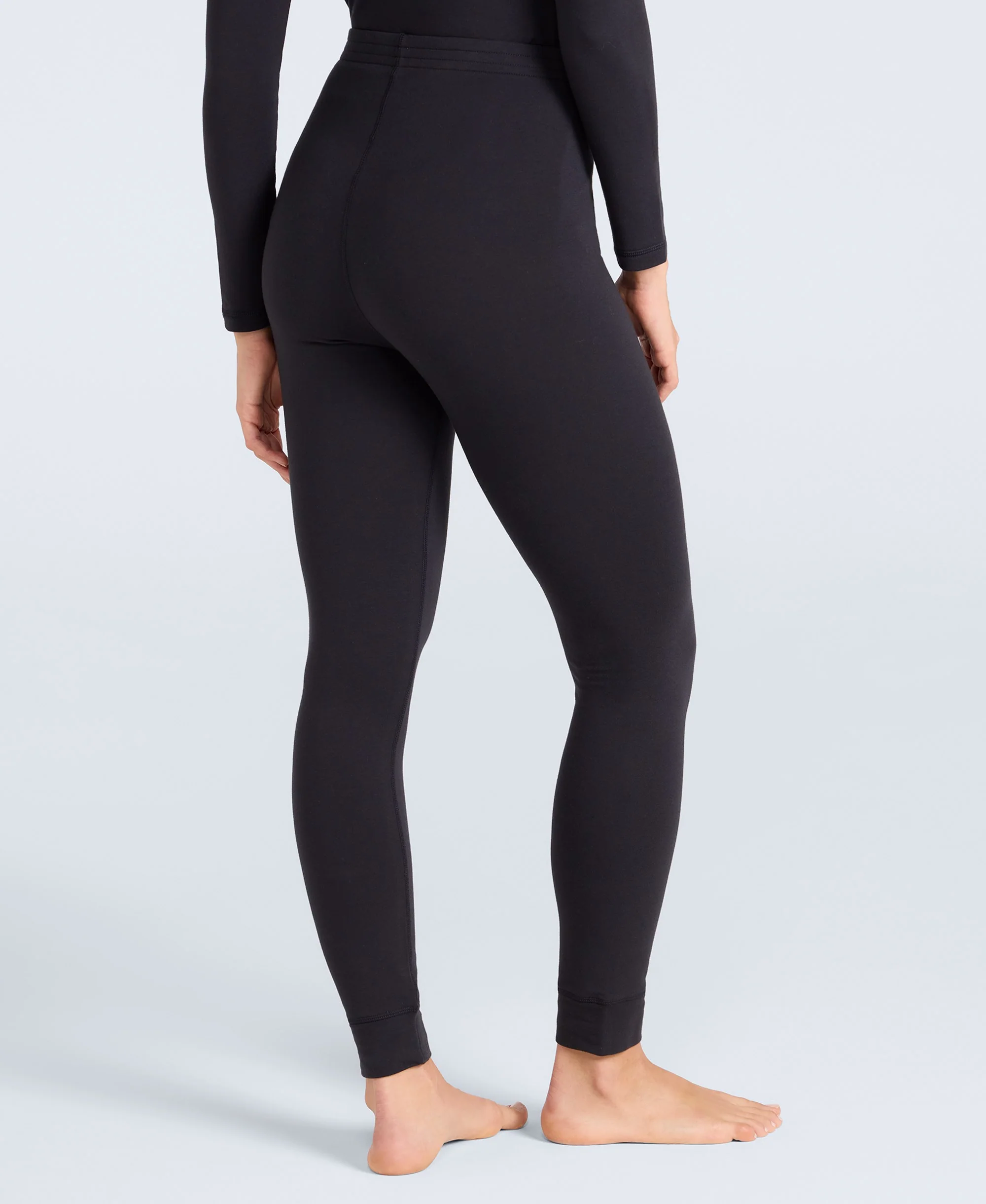 Blaze Womens Base Layer Pants - Jet Black - Image 3