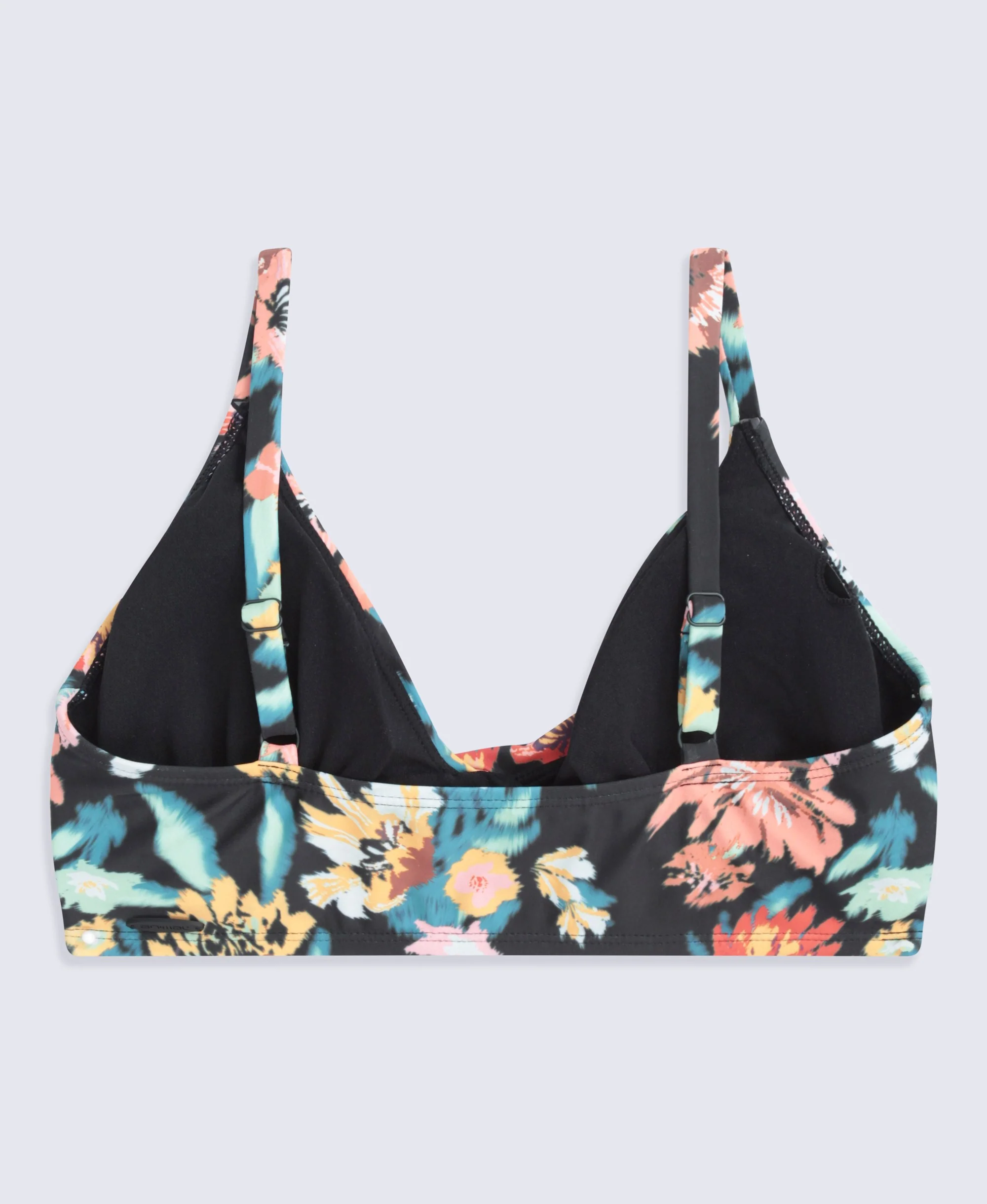 Bondi Womens Wrap Bikini Top - Black - Image 6