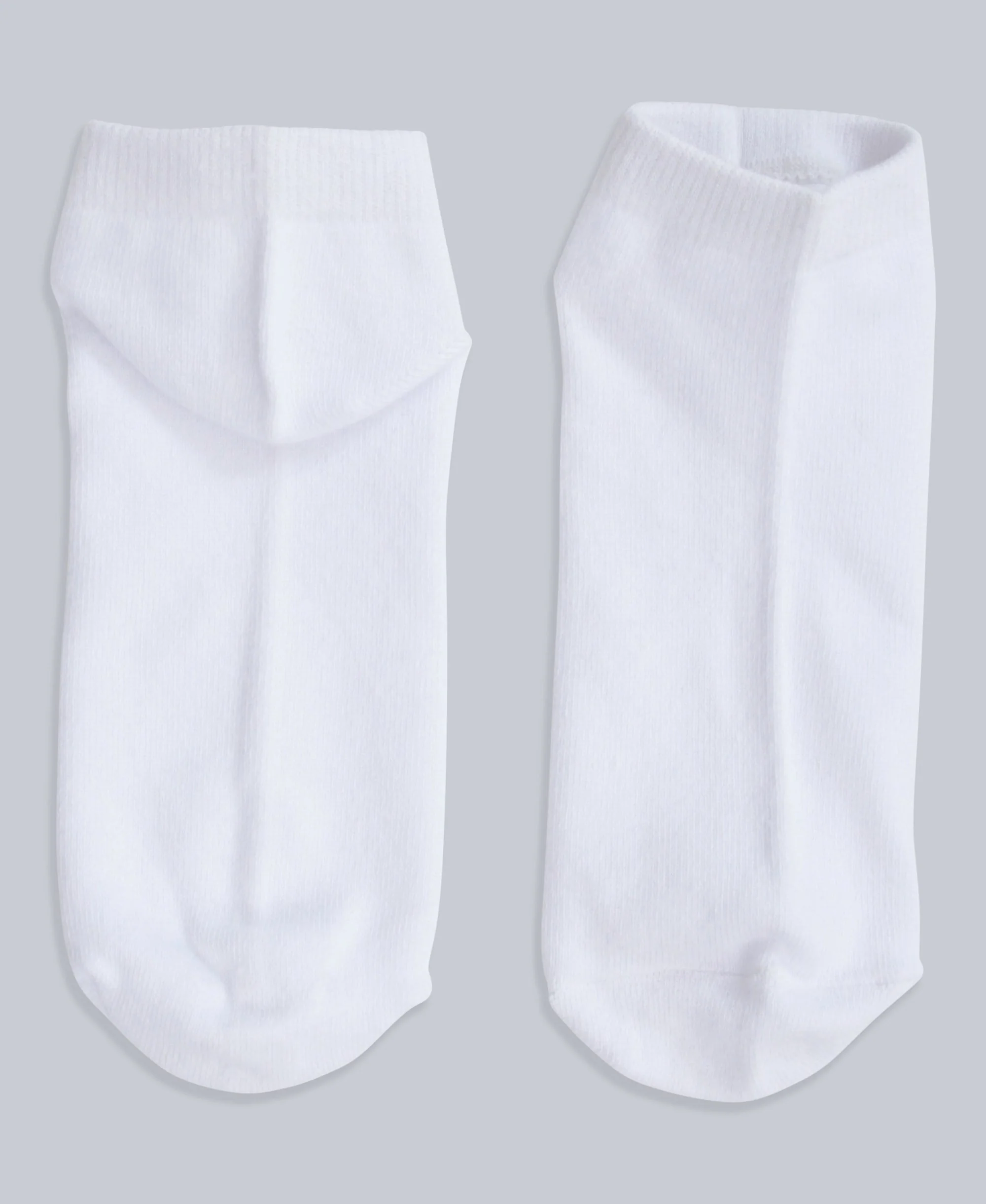Casey Cotton Rich Trainer Socks- 5 Pack - White - Image 3