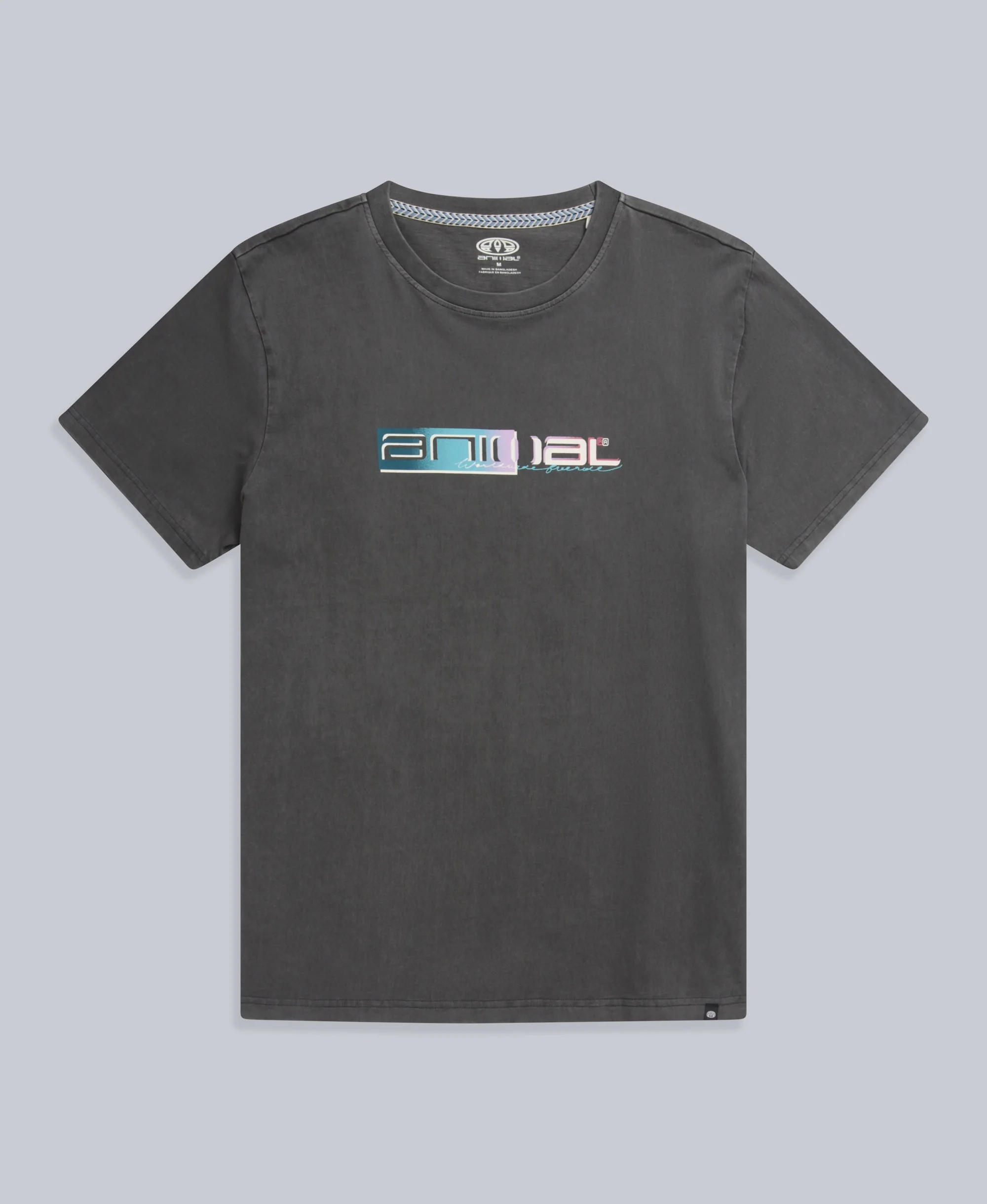 Chase Mens Graphic Relaxed T-Shirt - Charcoal - Image 6