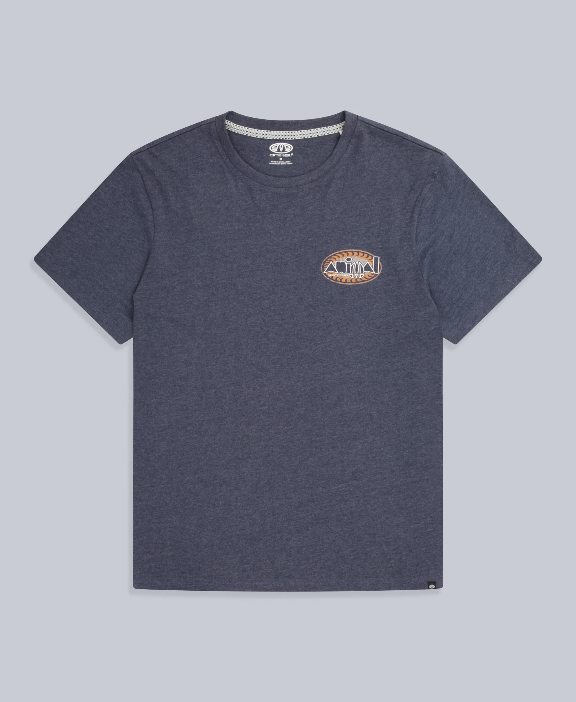 Chase Mens Graphic Relaxed T-Shirt - Dark Blue - Image 7