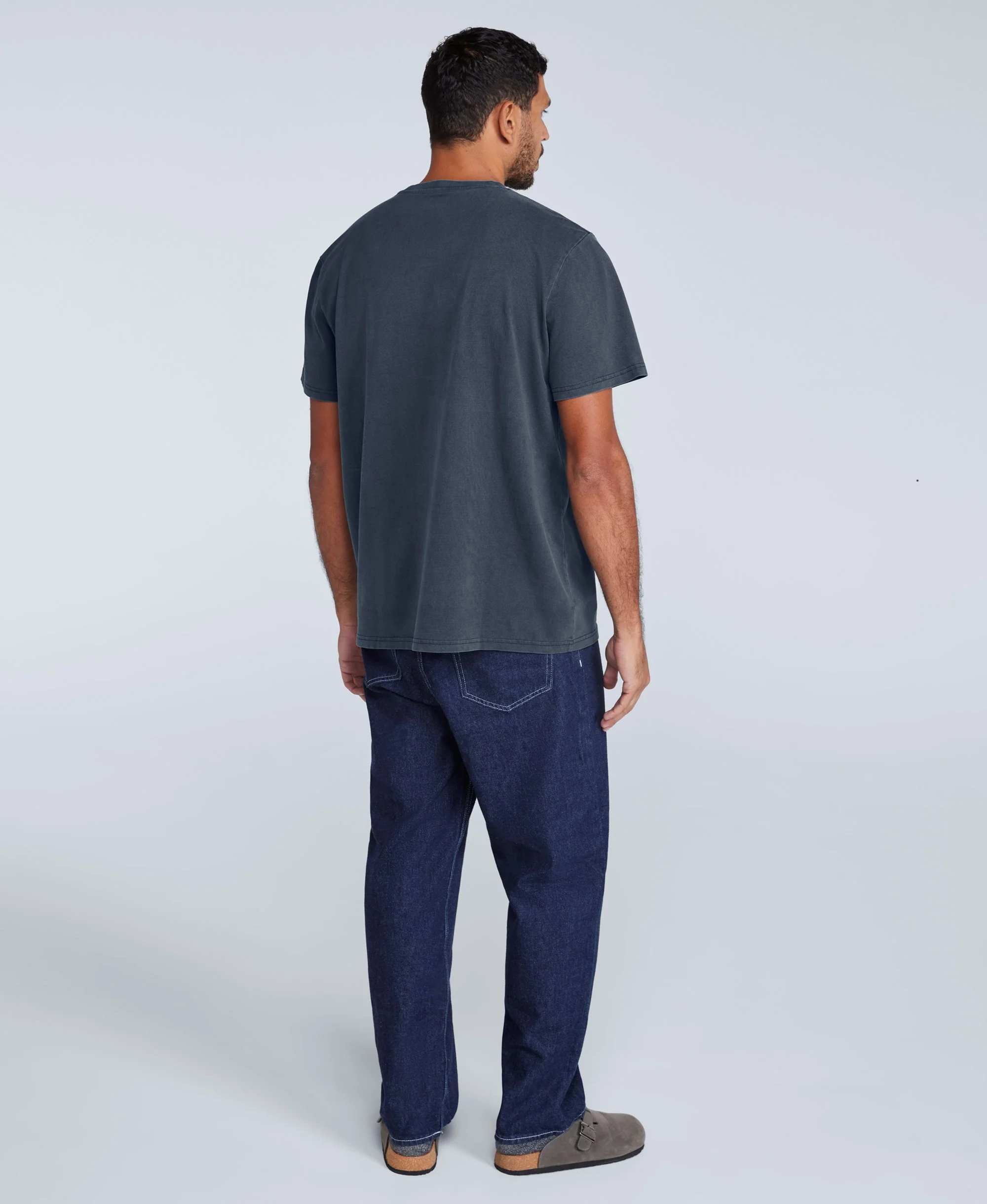 Chase Mens Graphic Relaxed T-Shirt - Navy - Image 4