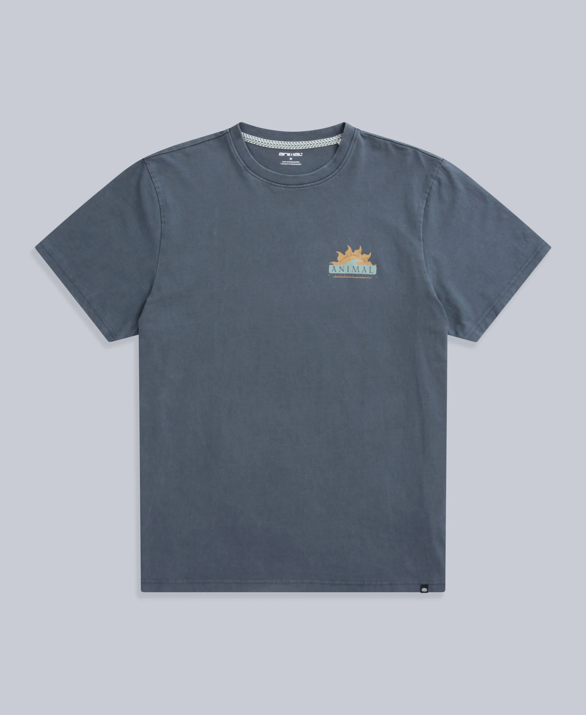 Chase Mens Graphic Relaxed T-Shirt - Navy - Image 5