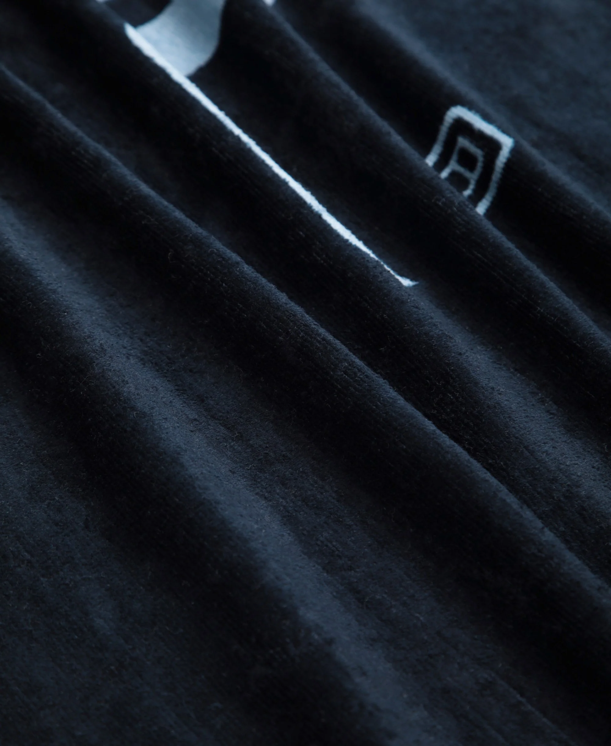 Classic Cotton Towel - Dark Blue - Image 3