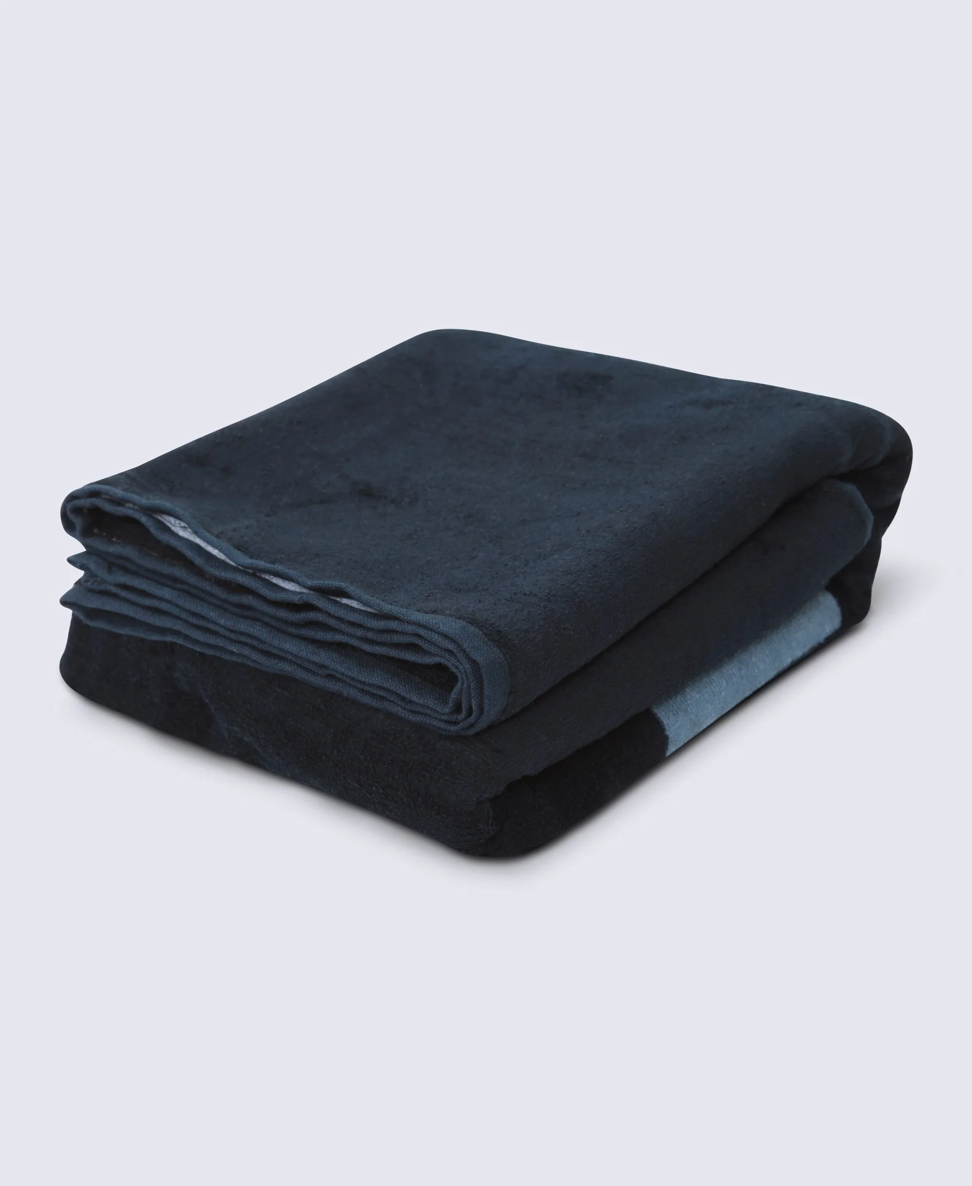 Classic Cotton Towel - Dark Blue - Image 4