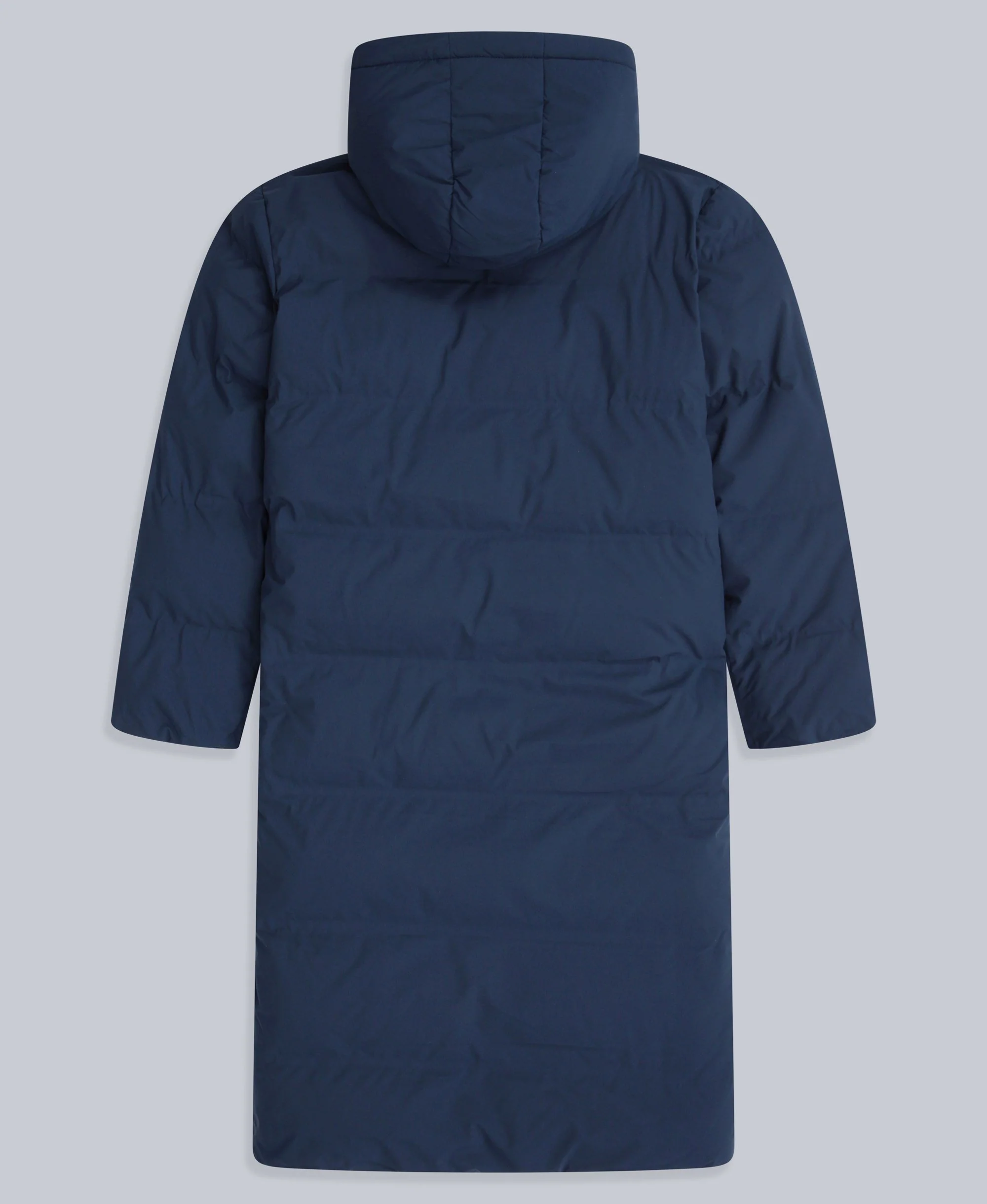 Cocoon Womens Borg Lined Padded Coat - Navy - Image 2