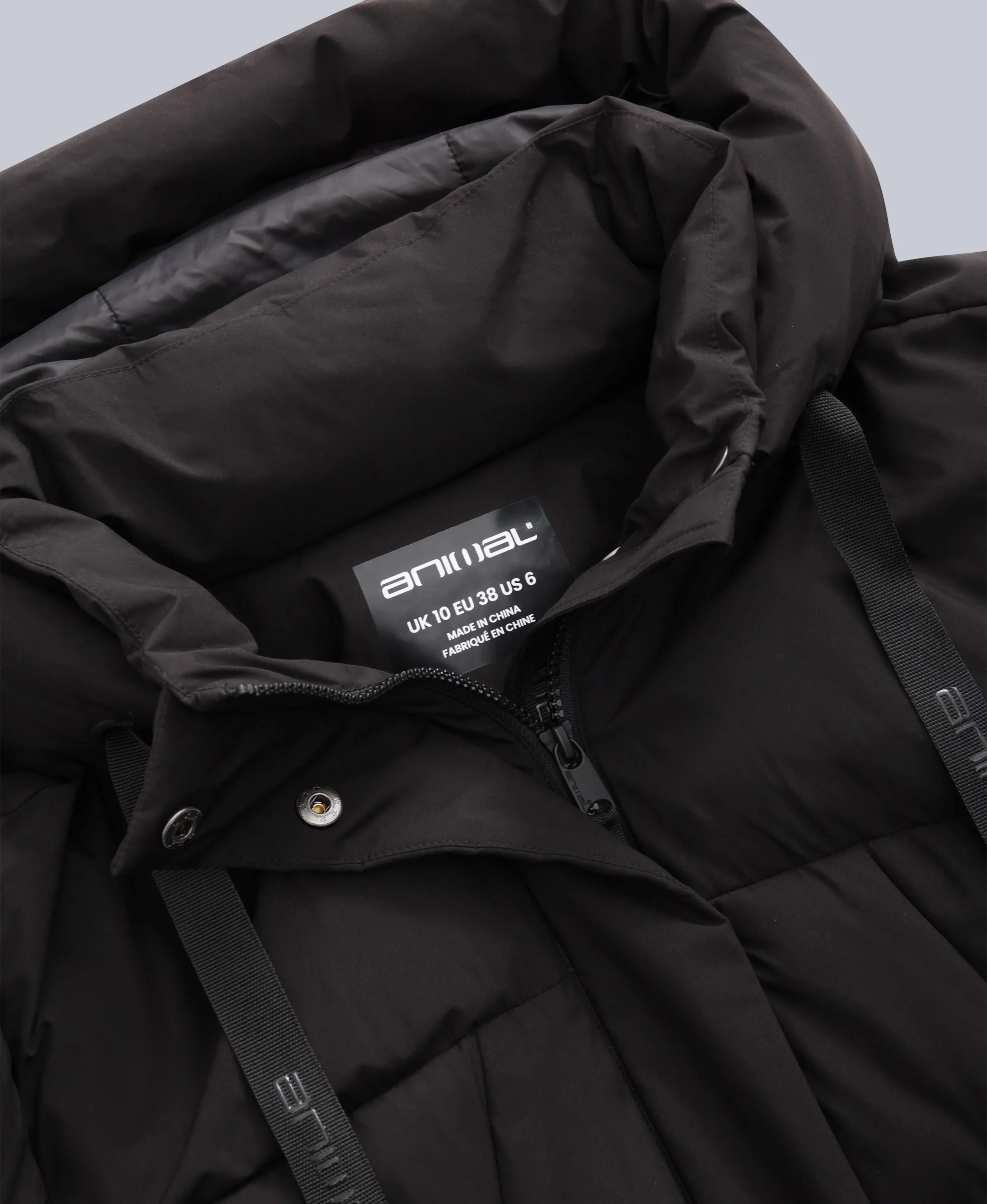 Comfort Cloud Womens Coat - Jet Black - Image 7