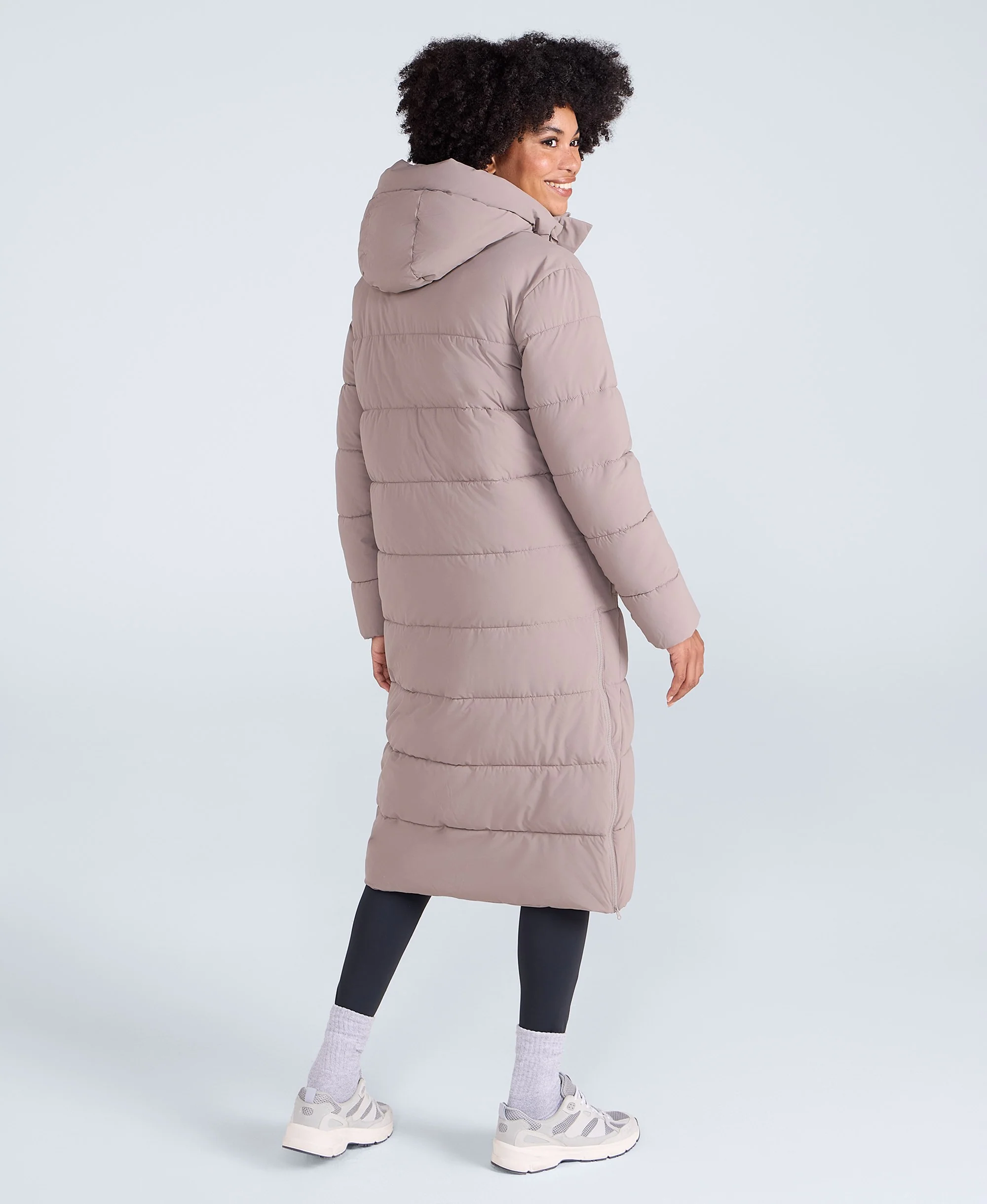 Comfort Cloud Womens Coat - Taupe - Image 5