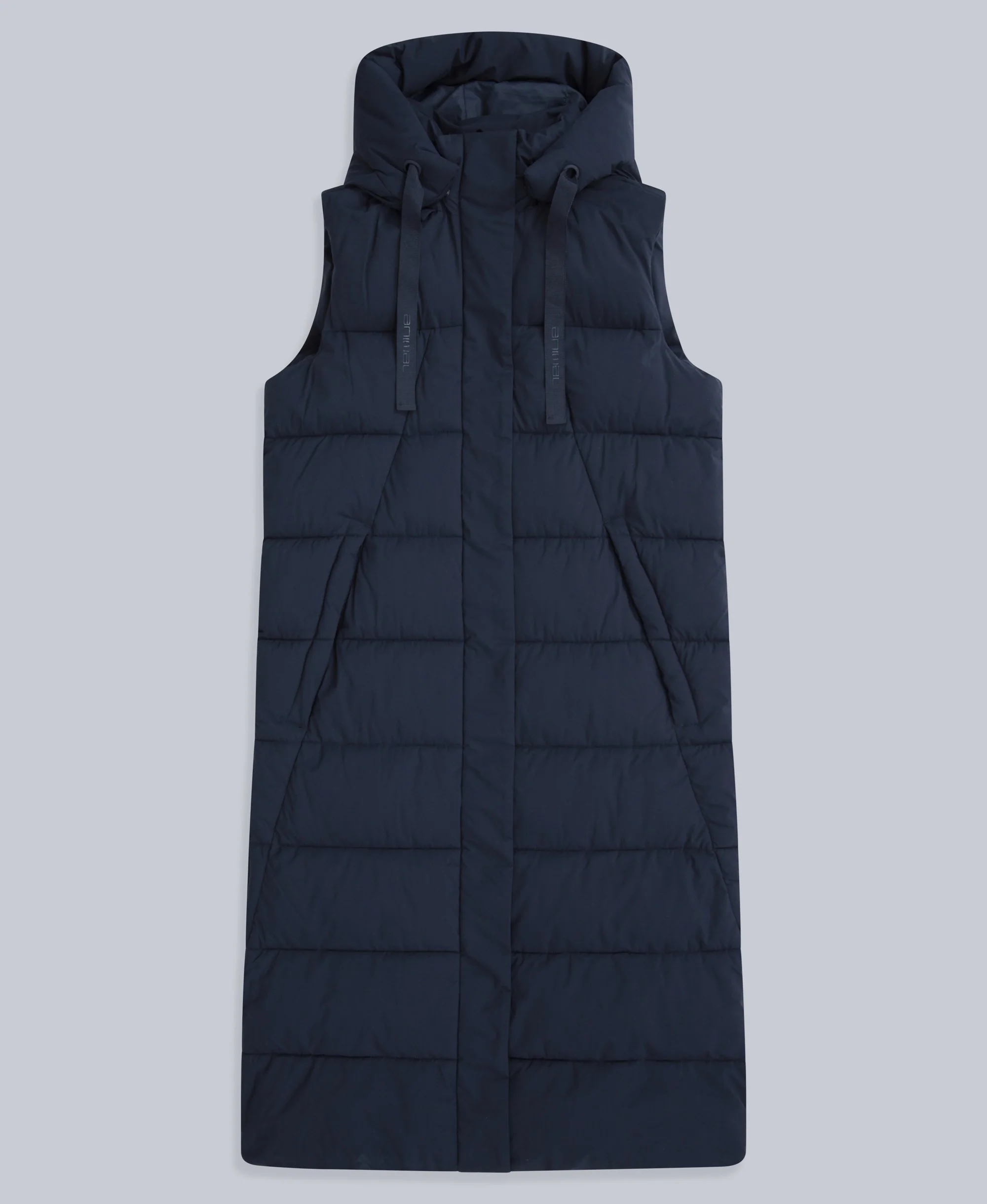 Comfort Zone Womens Longline Gilet - Navy - Image 5