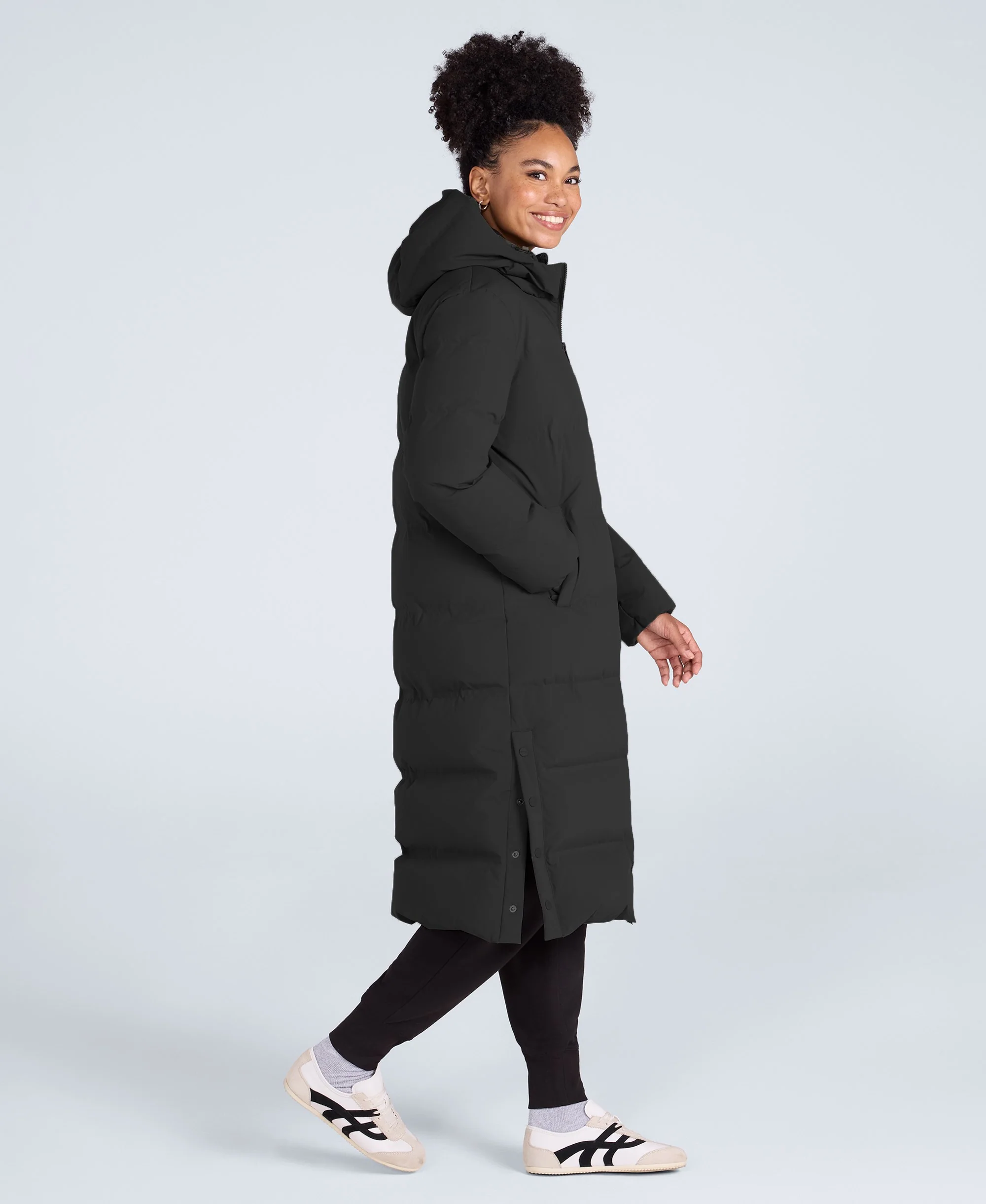 Cosi Cloud Womens Down Coat - Black - Image 3