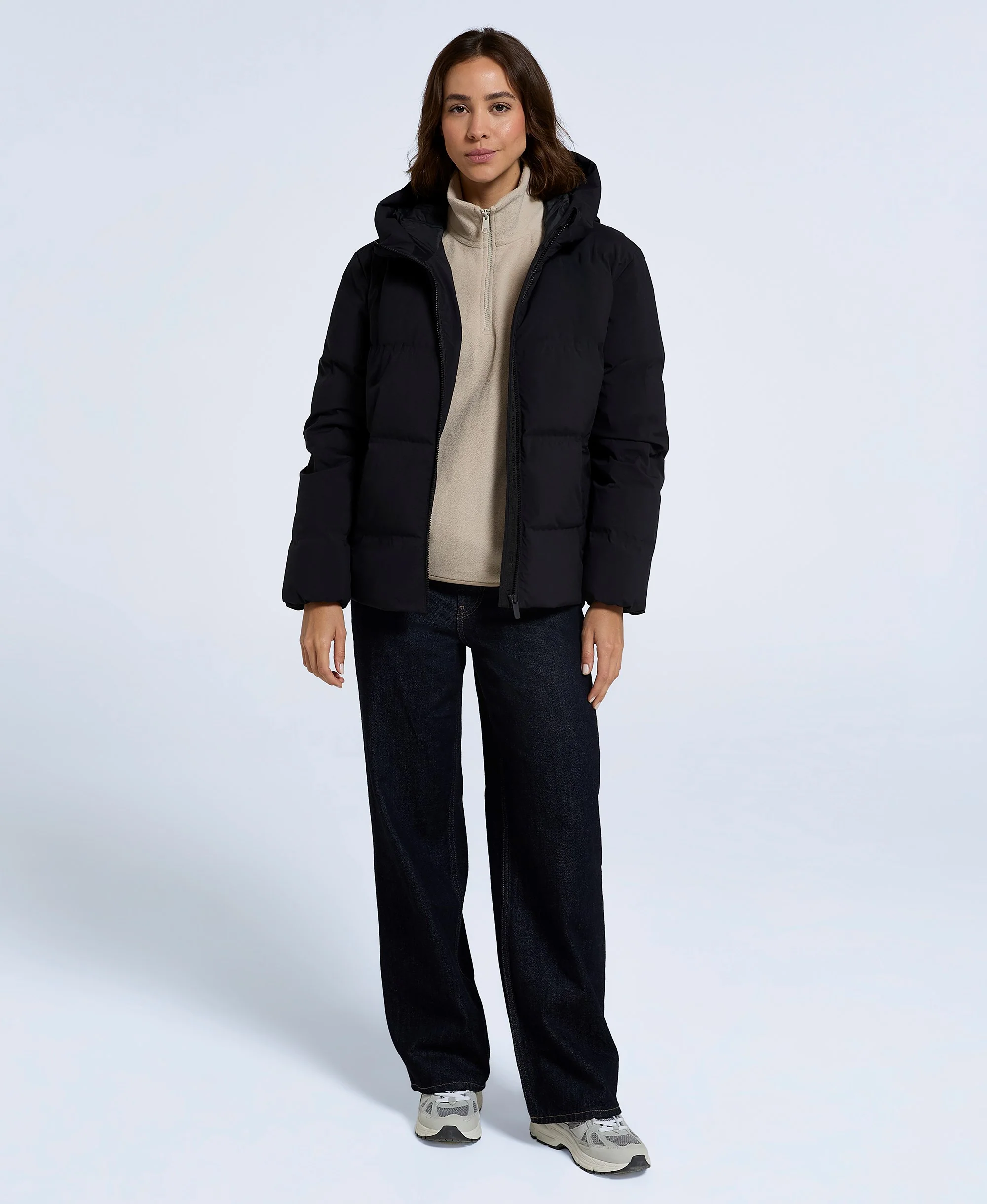 Cosi Cloud Womens Down Jacket - Jet Black - Image 2