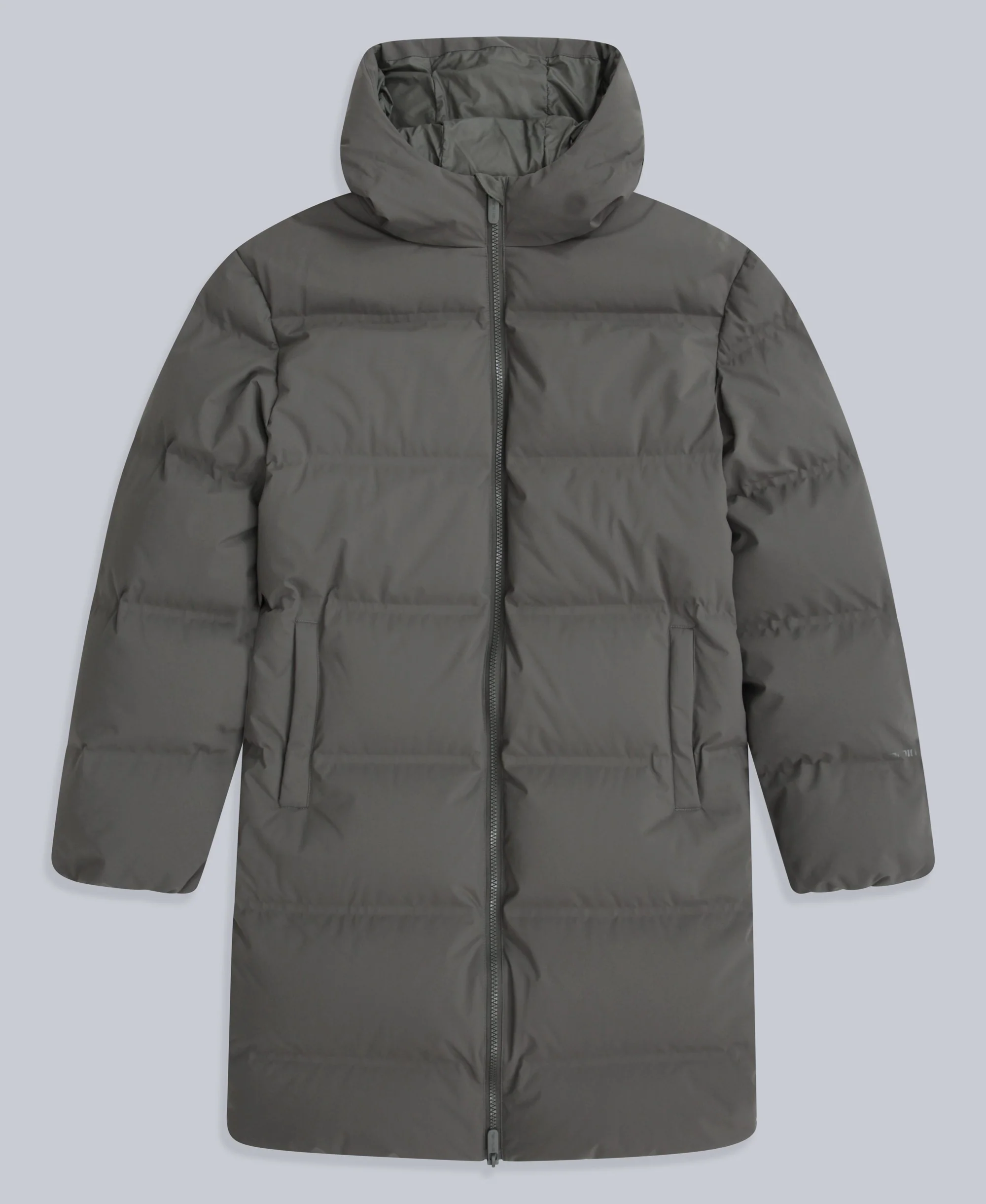 Cosi Cloud Womens Mid Length Down Coat - Khaki - Image 5