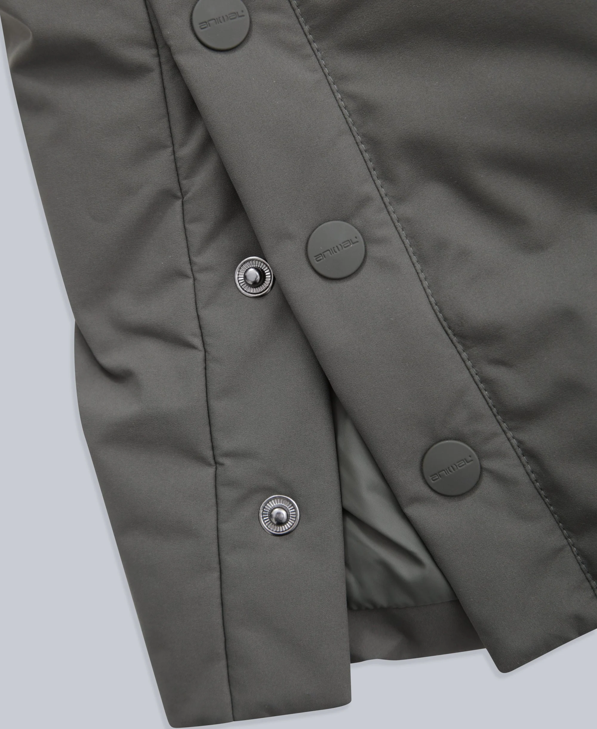Cosi Cloud Womens Mid Length Down Coat - Khaki - Image 9