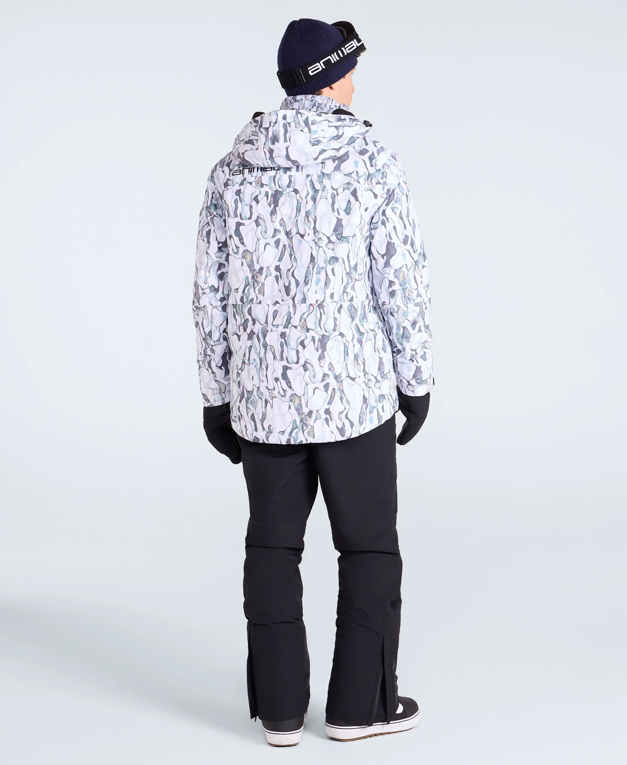 Cruise Mens Snow Jacket - White - Image 6