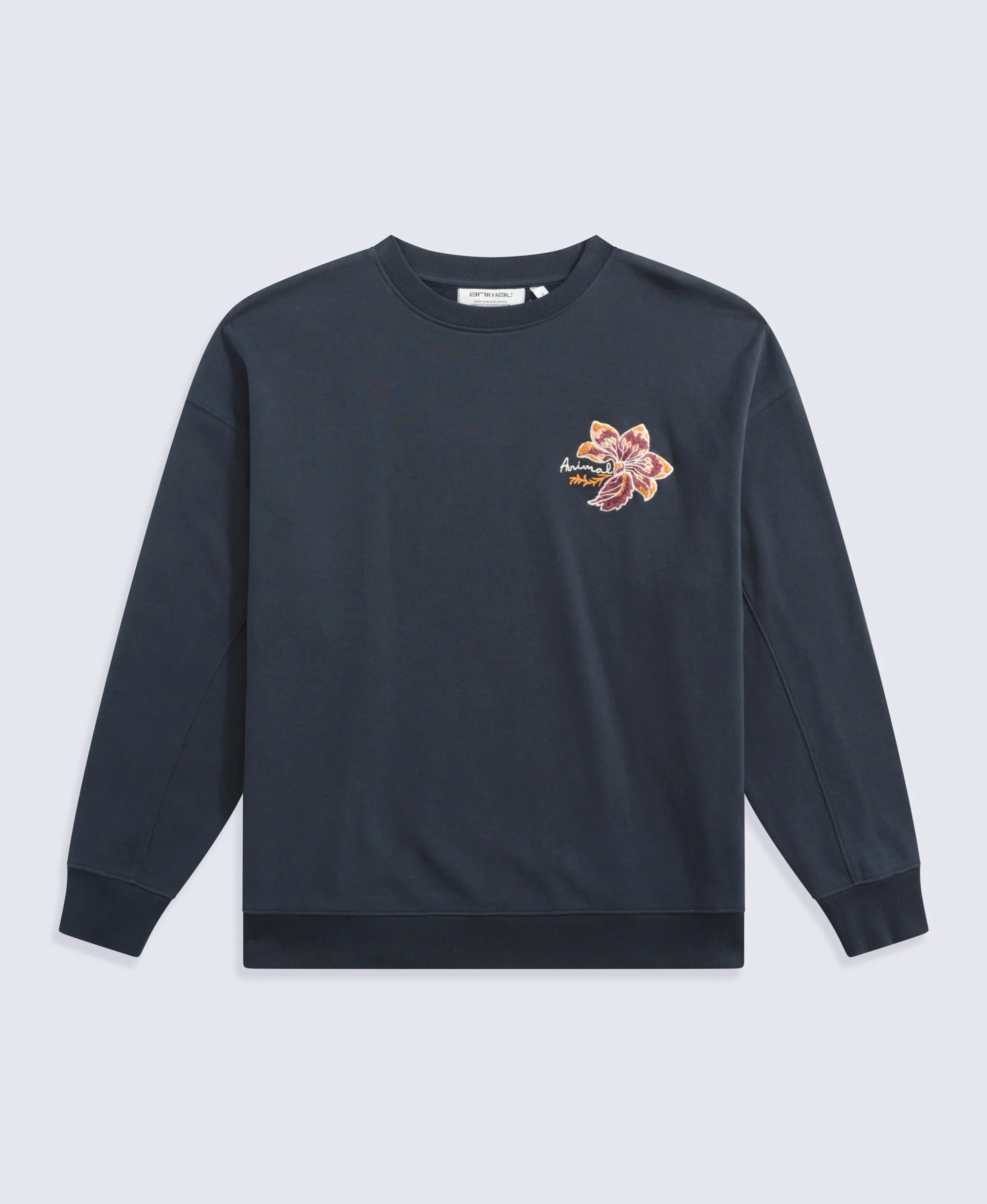 Dakota Womens Graphic Sweatshirt - Dark Blue