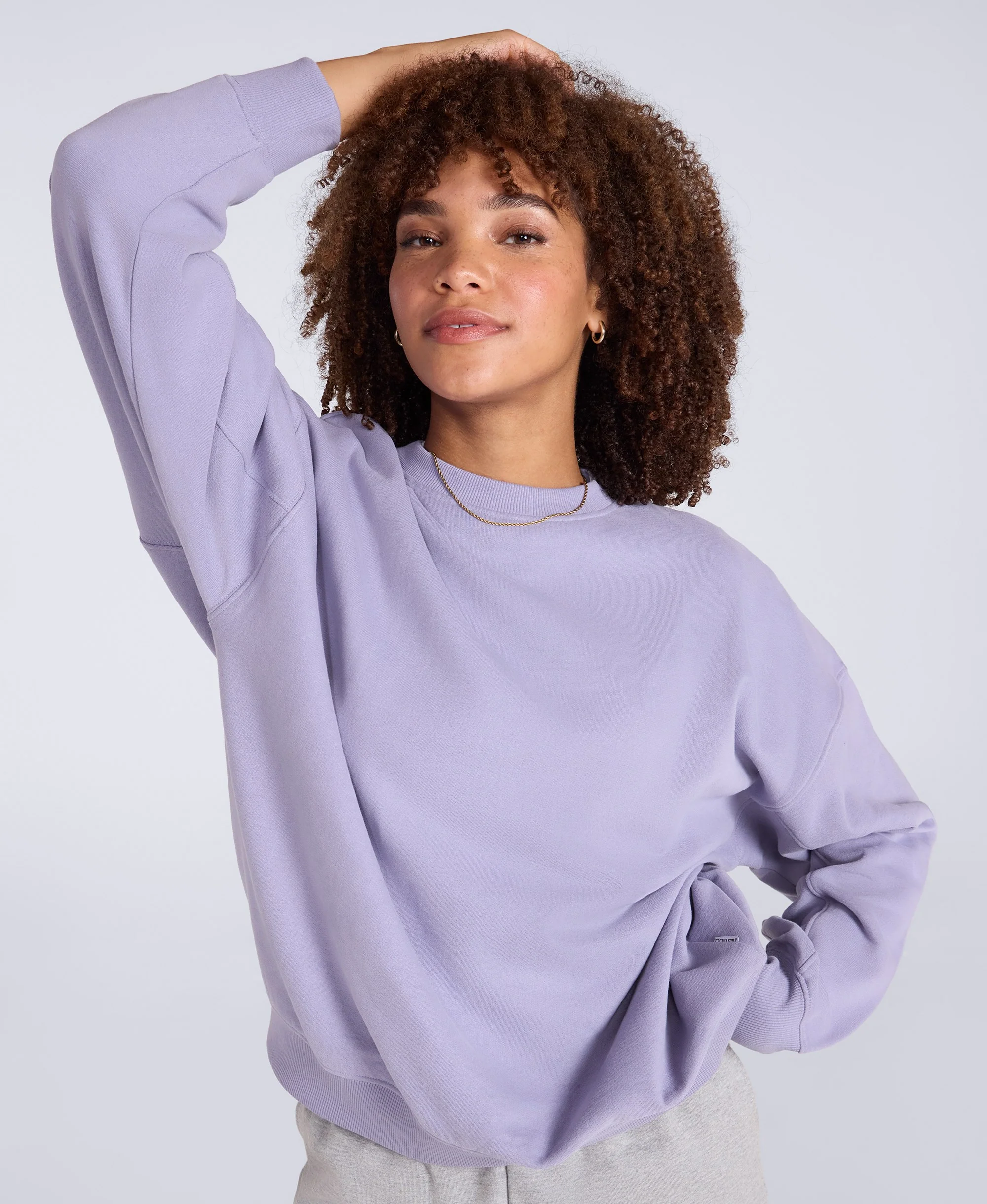 Dakota Womens Graphic Sweatshirt - Light Blue - Image 3