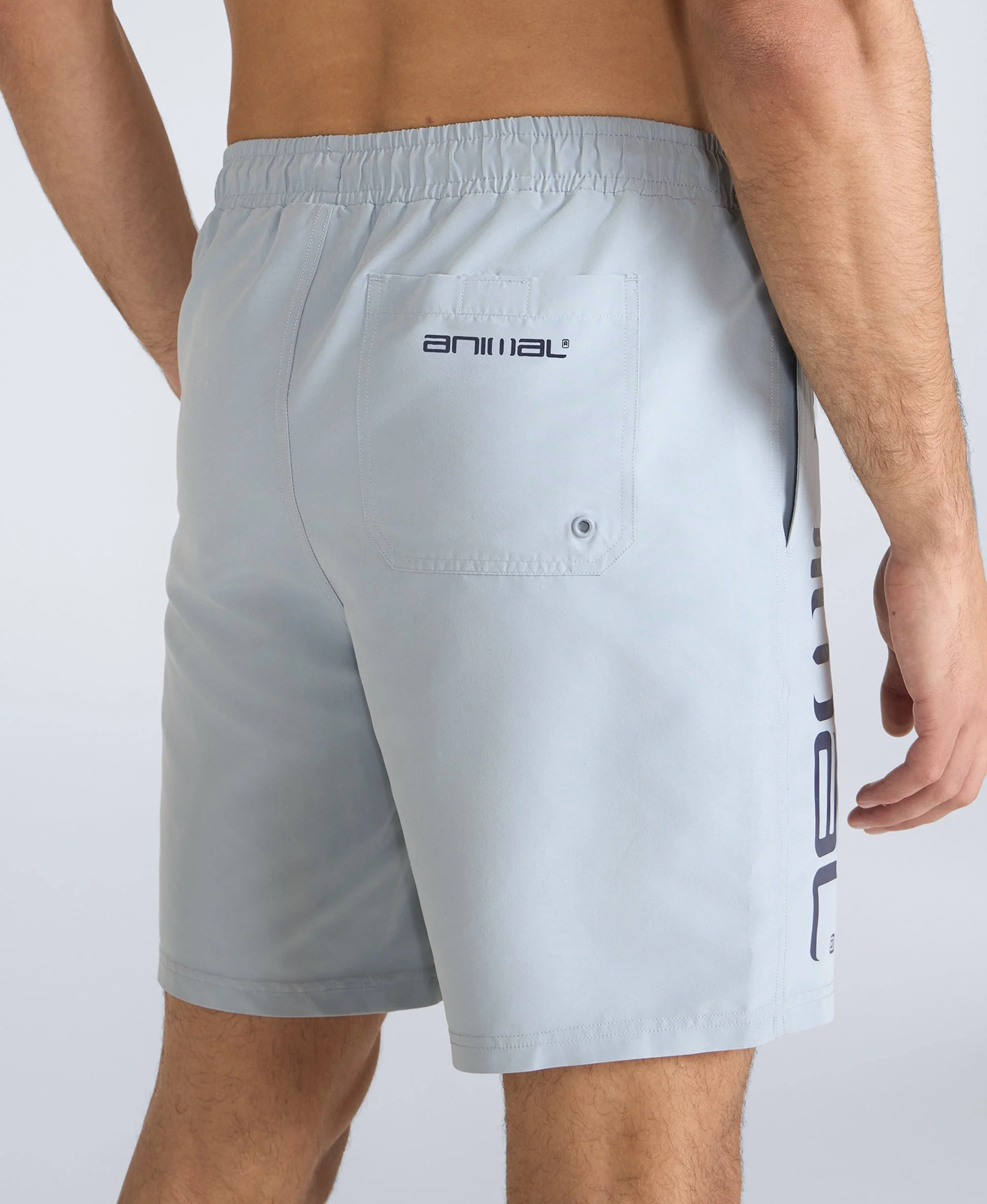 Deep Dive Mens Boardshorts - Pale Blue - Image 3