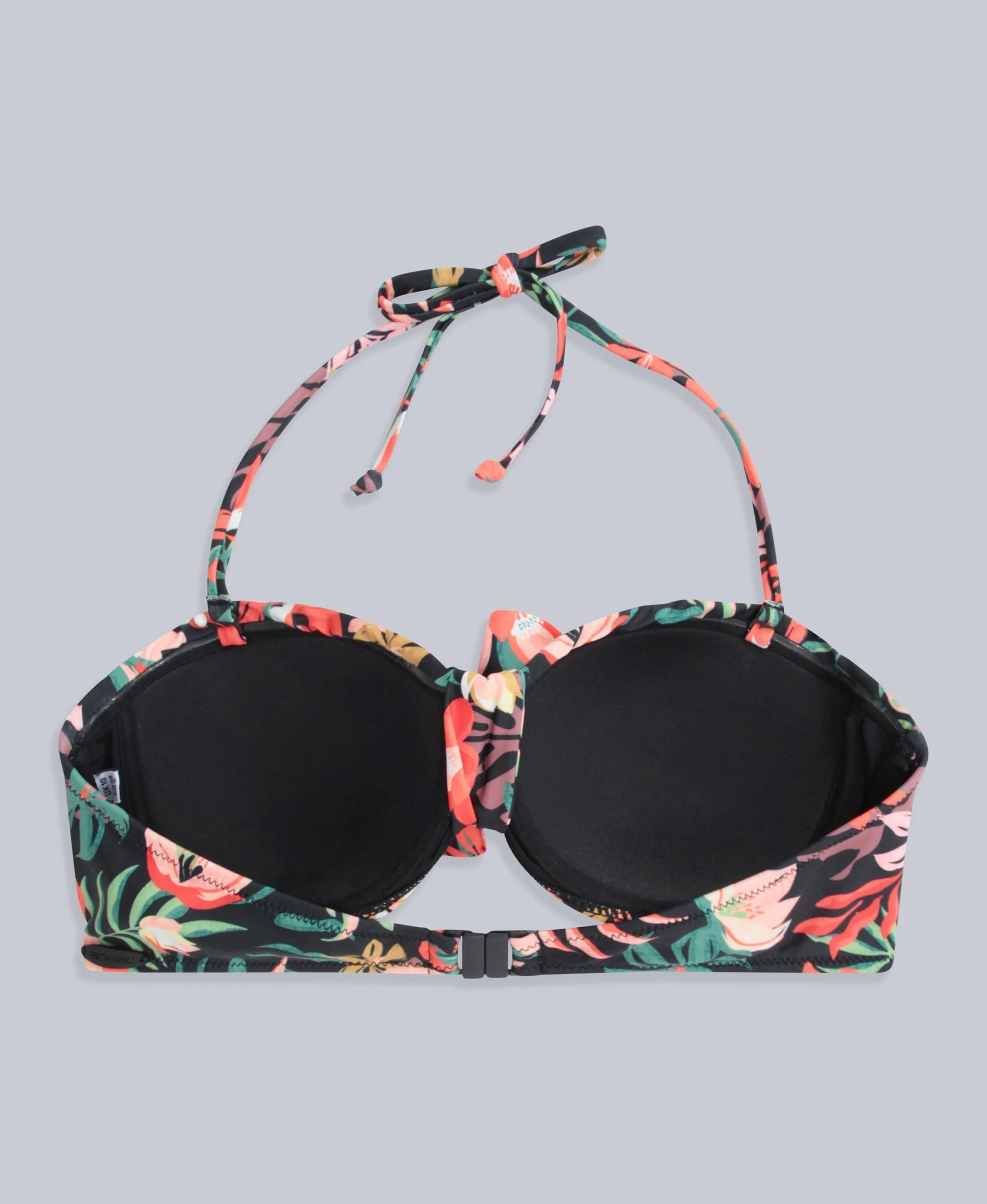 Docks Womens Printed Tie Front Bikini Top - Mixed - Image 6
