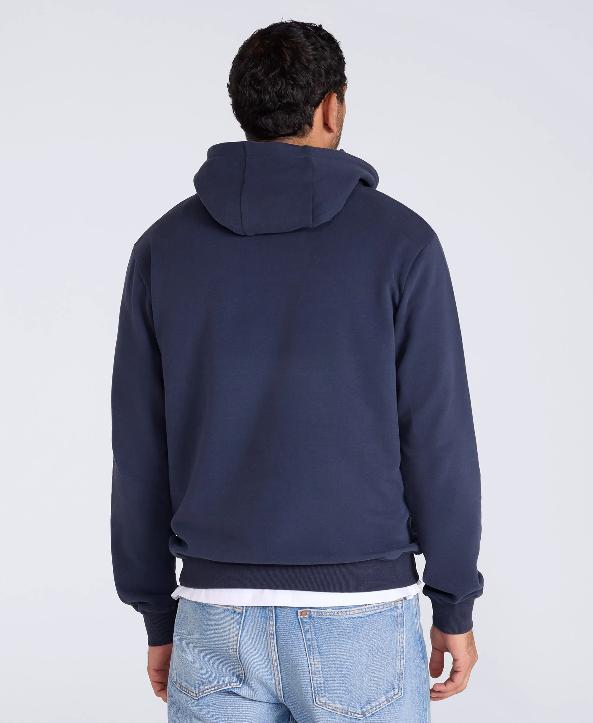 Driver Mens Logo Hoodie - Corn Blue - Image 4