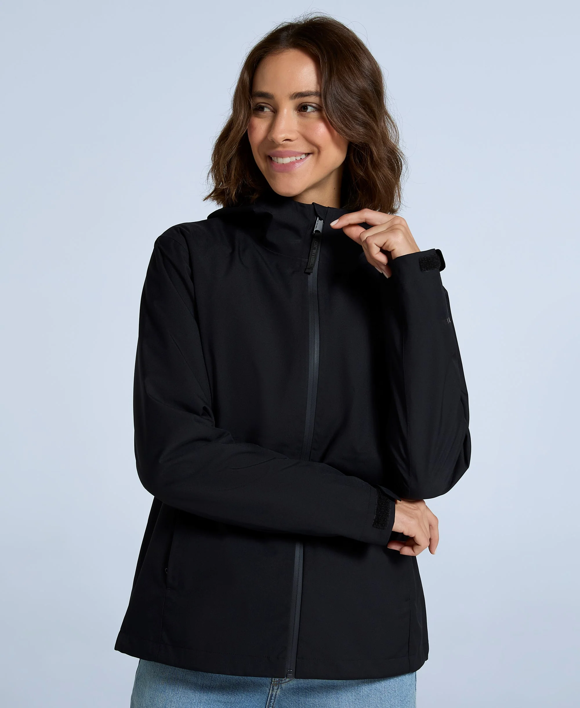 Elements Womens Waterproof Jacket - Jet Black - Image 3