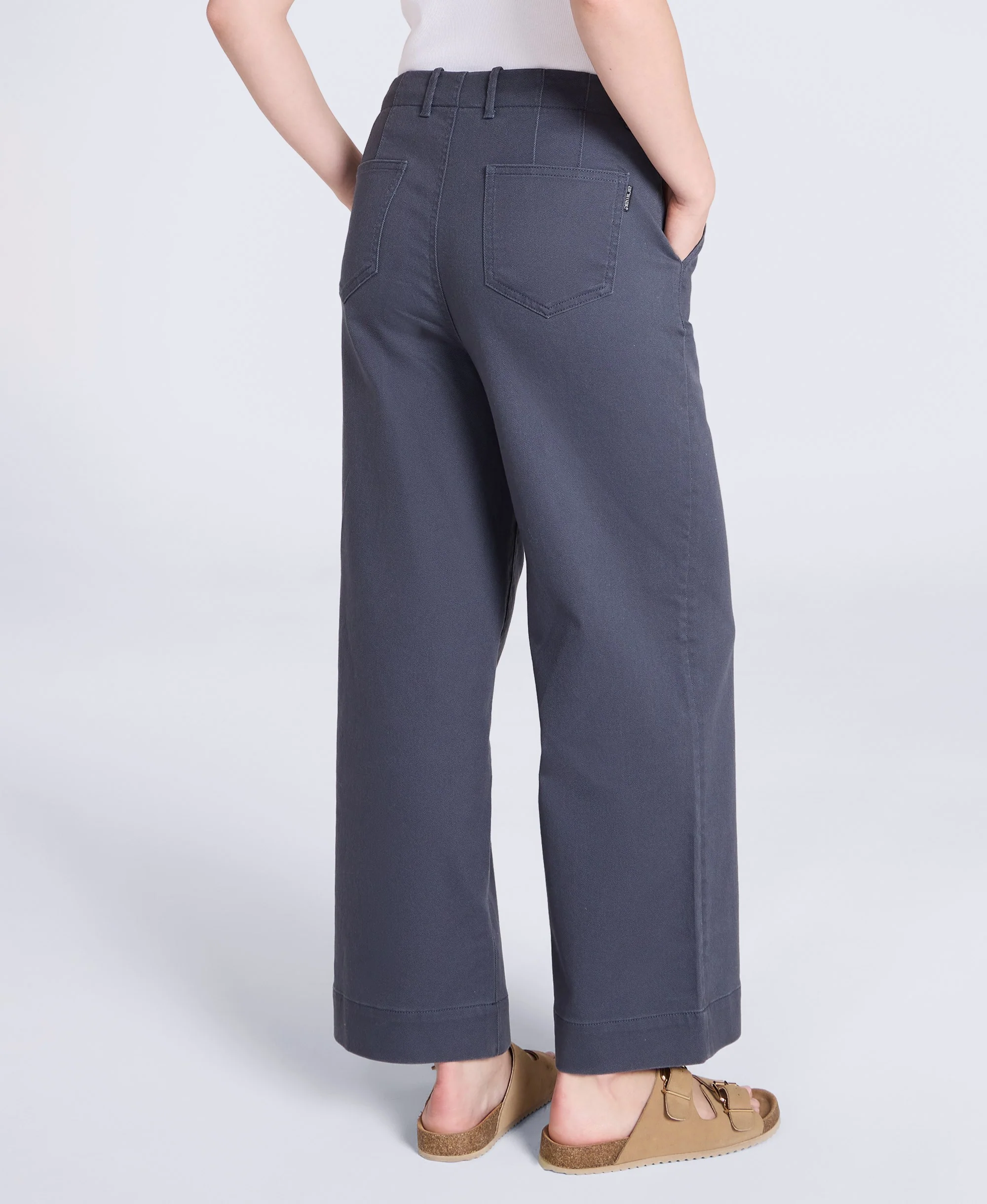 Elevate Womens Straight Leg Trousers - Dark Grey - Image 3