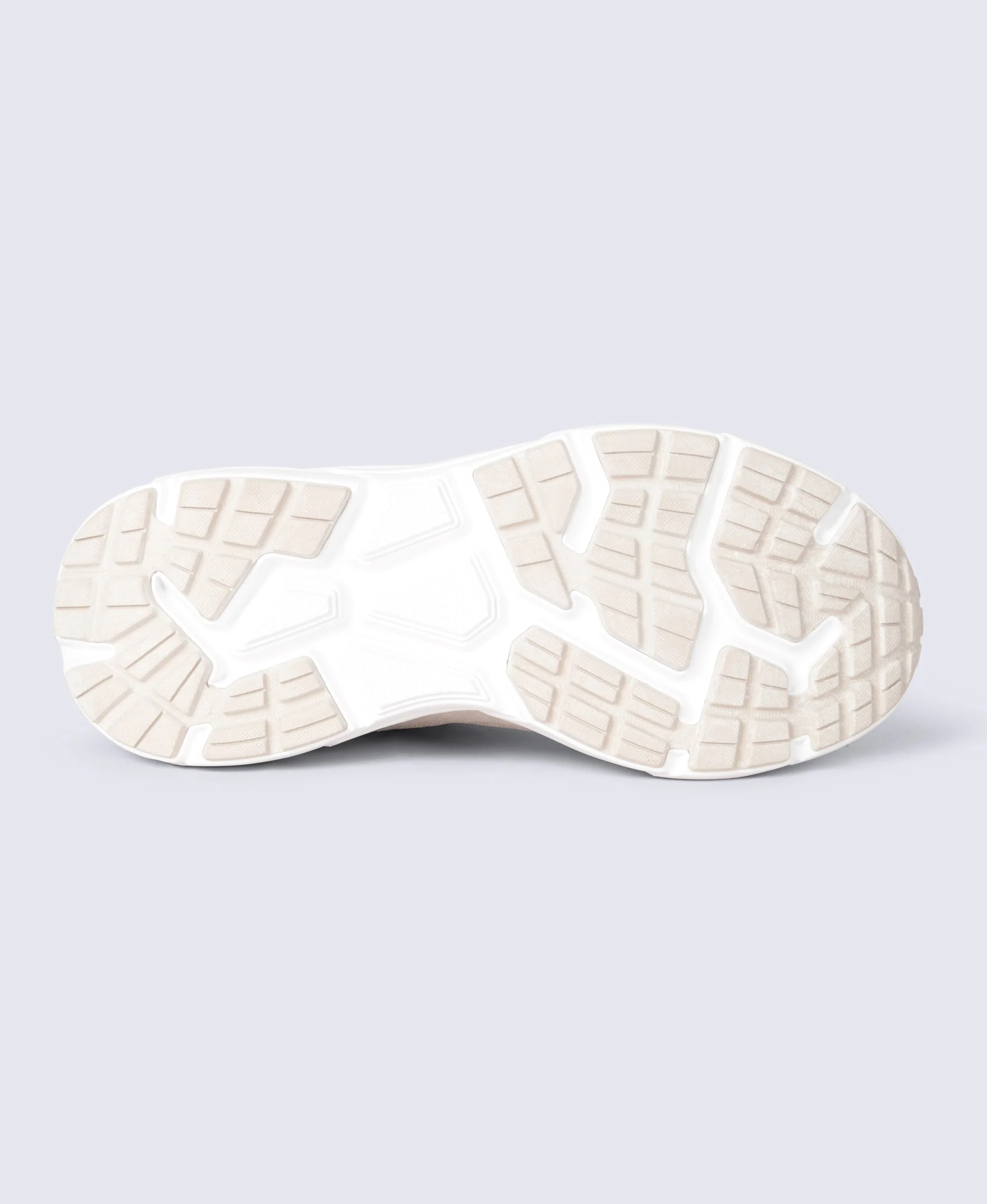 Ezra Womens Everyday Leather Trainers - Beige - Image 3